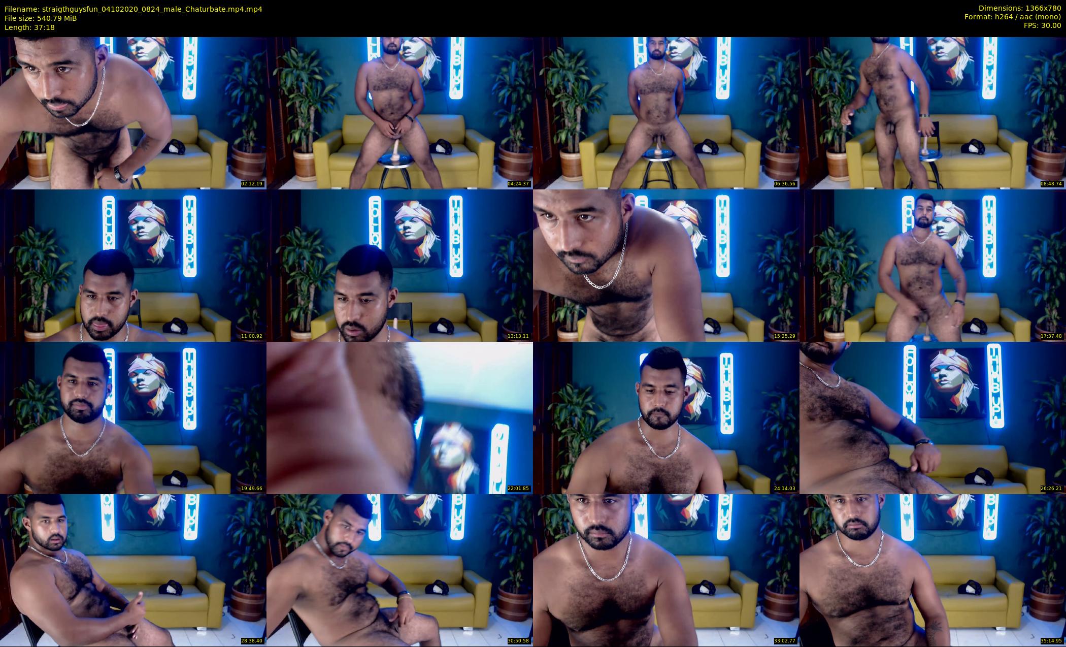 straigthguysfun — 38 minute Chaturbate male cam show recording, 720p, Oct 4, 2020