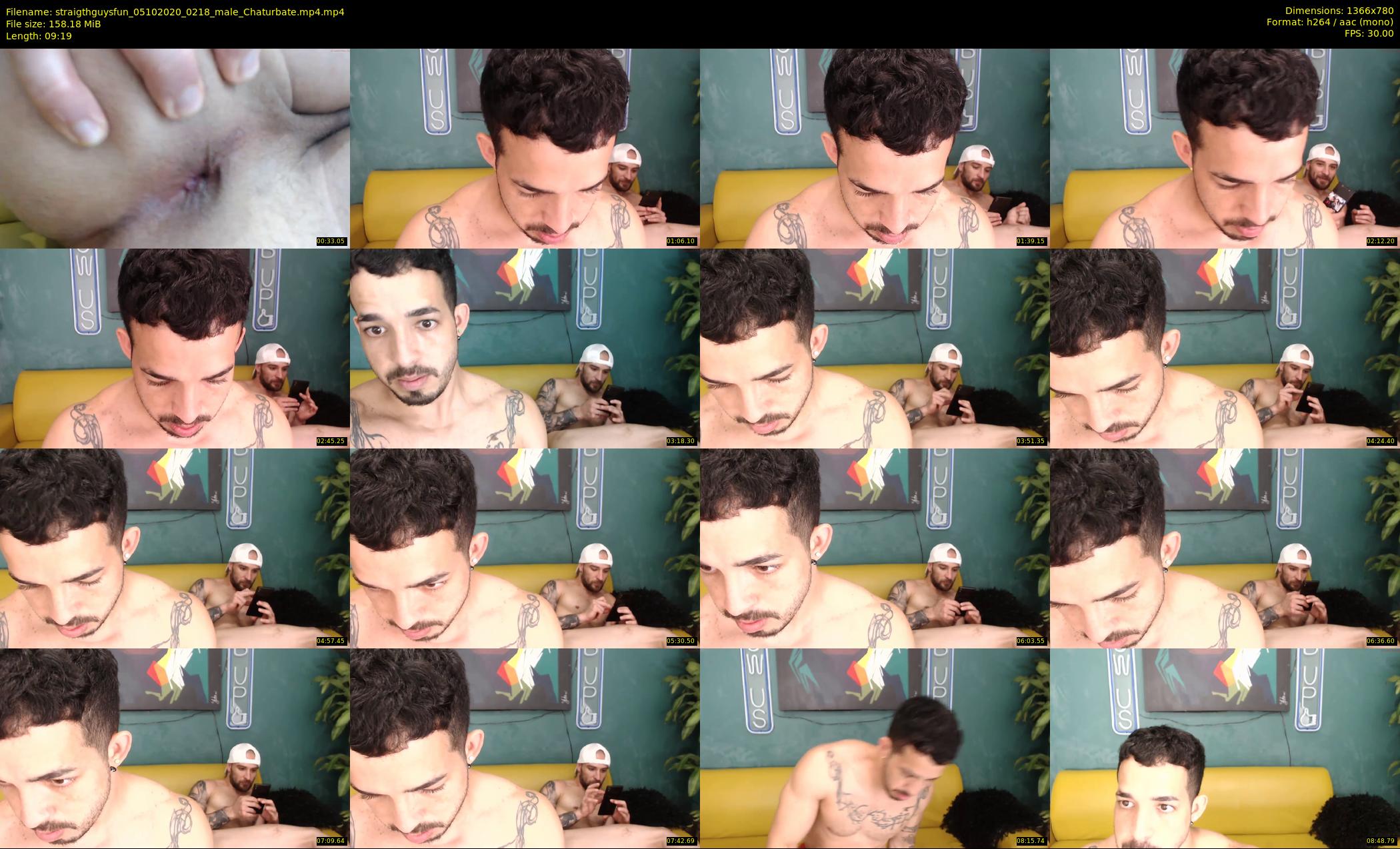 straigthguysfun — 10 minute Chaturbate male cam show recording, 720p, Oct 5, 2020