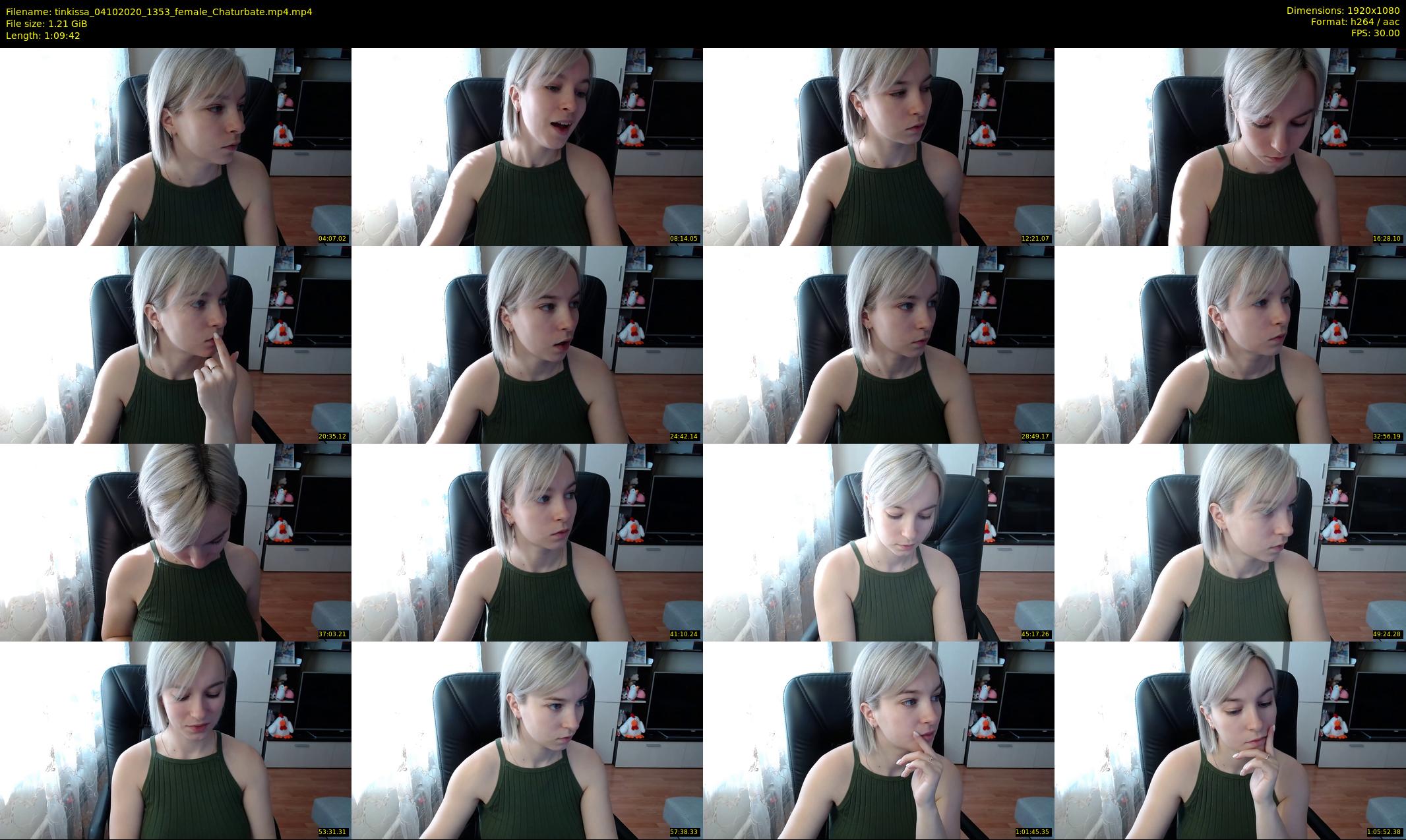 tinkissa — 70 minute Chaturbate couple cam show recording, 1080p, Oct 4, 2020