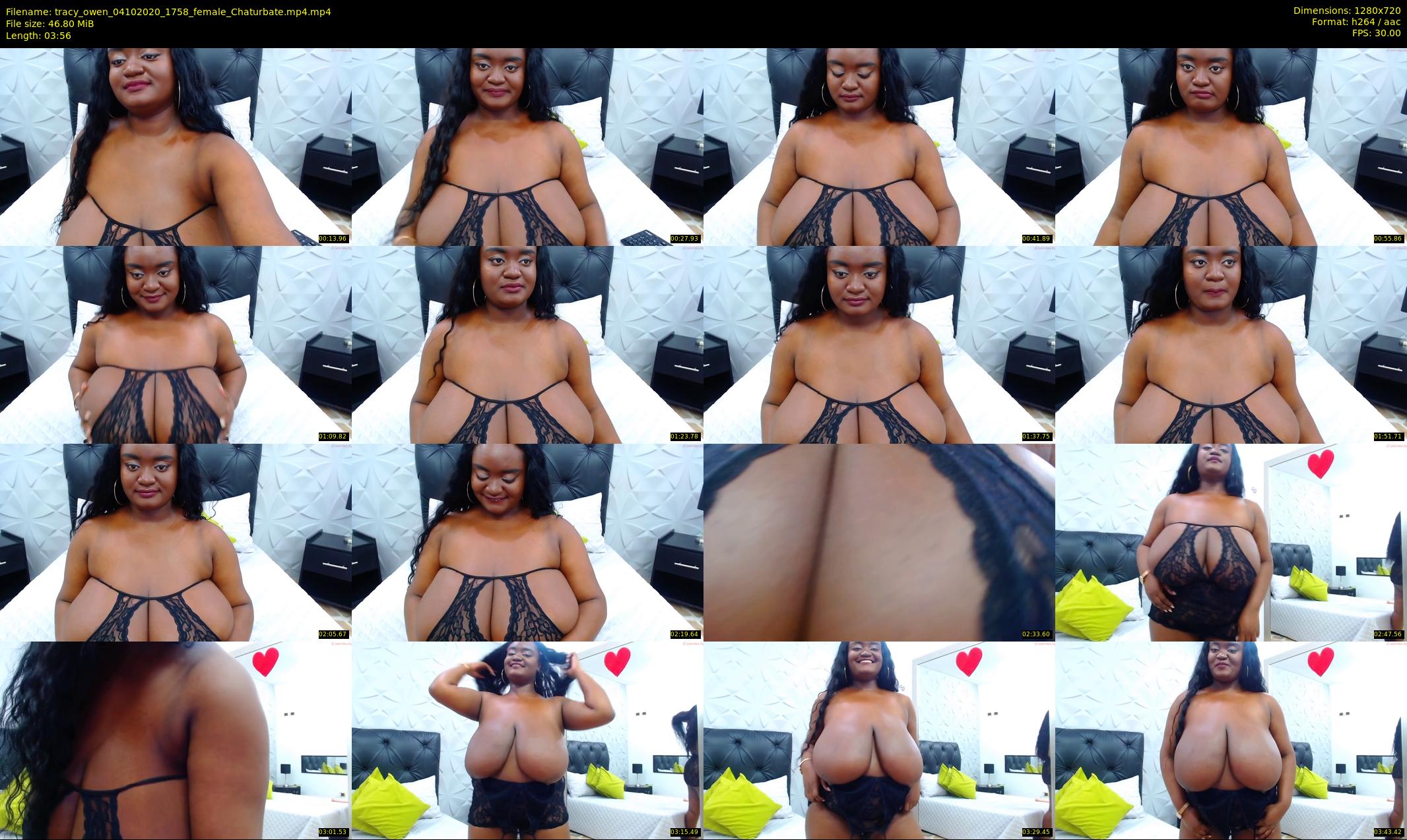 tracy_owen — 4 minute Chaturbate female cam show recording, 720p, Oct 4, 2020
