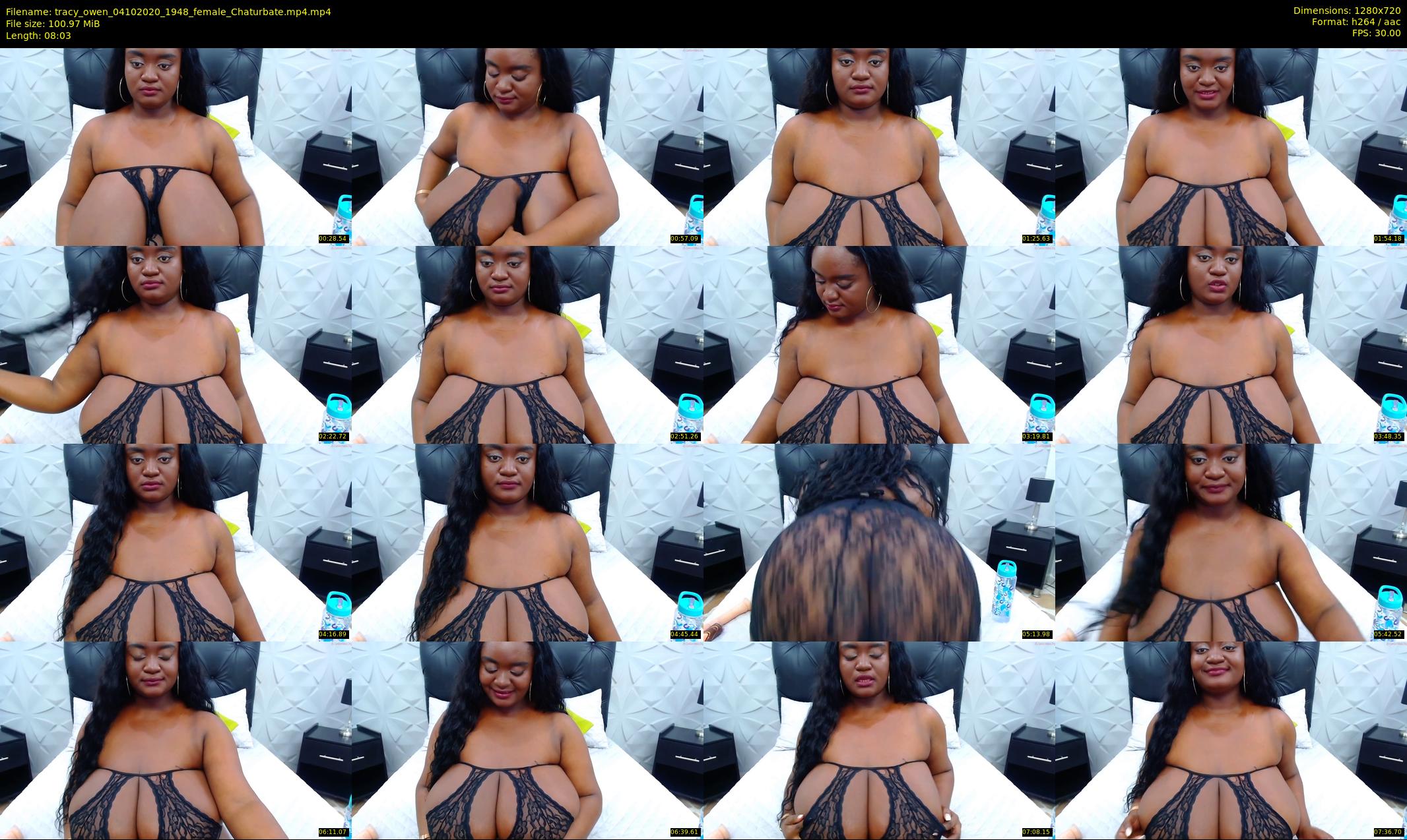 tracy_owen — 9 minute Chaturbate female cam show recording, 720p, Oct 4, 2020