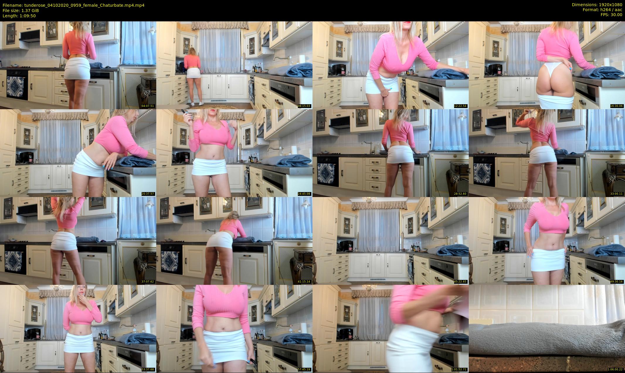 tunderose — 70 minute Chaturbate female cam show recording, 1080p, Oct 4, 2020