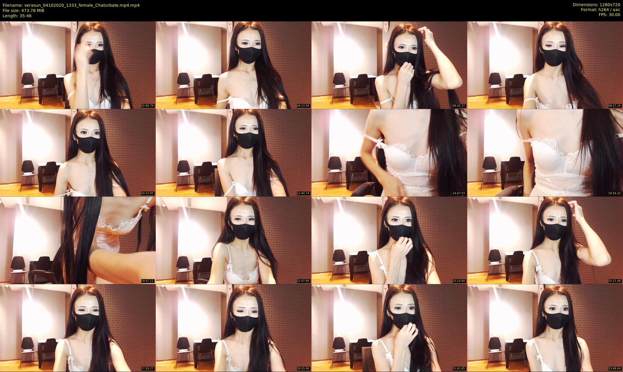 verasun — 36 minute Chaturbate female cam show recording, 720p, Oct 4, 2020