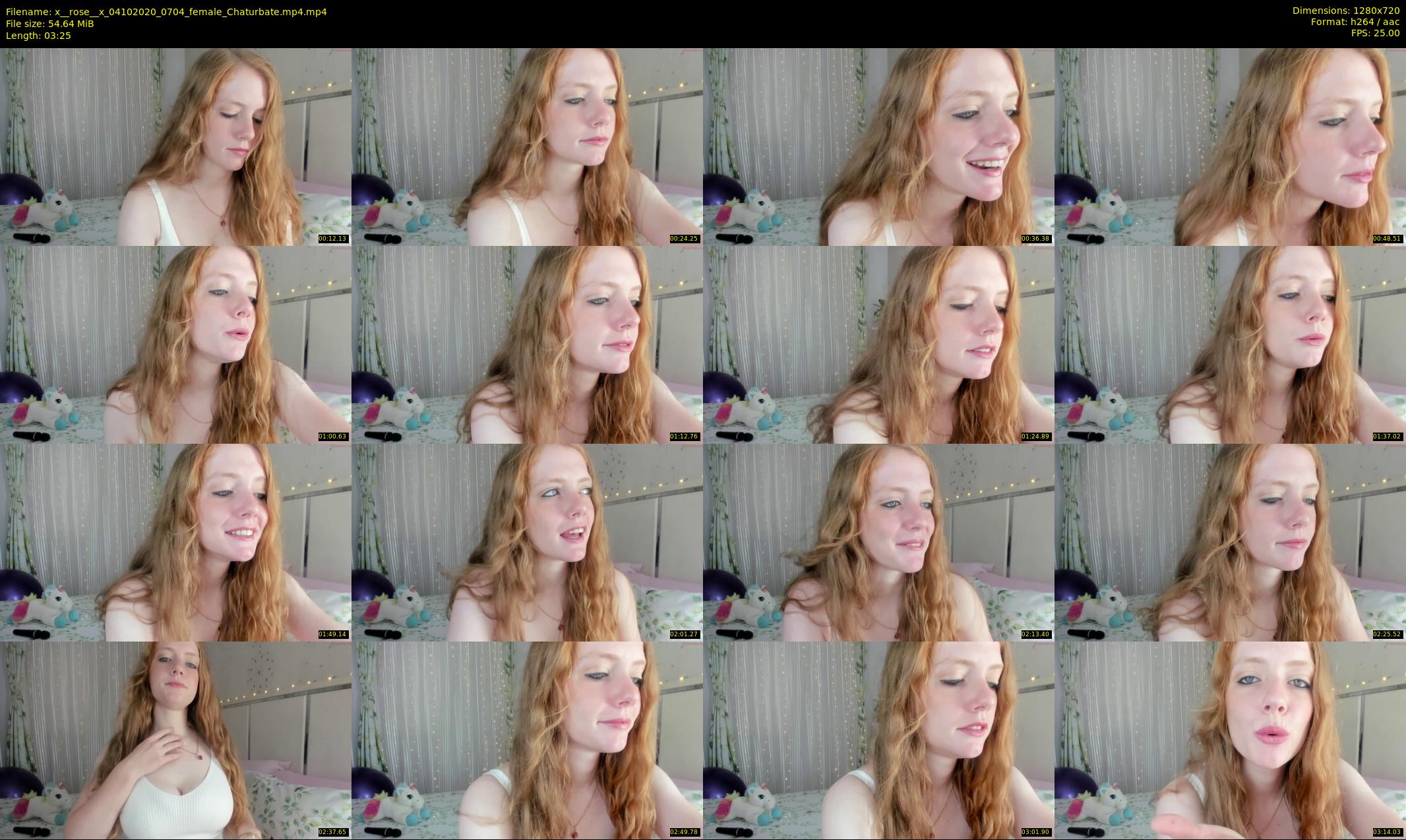 x__rose__x — 4 minute Chaturbate female cam show recording, 720p, Oct 4, 2020