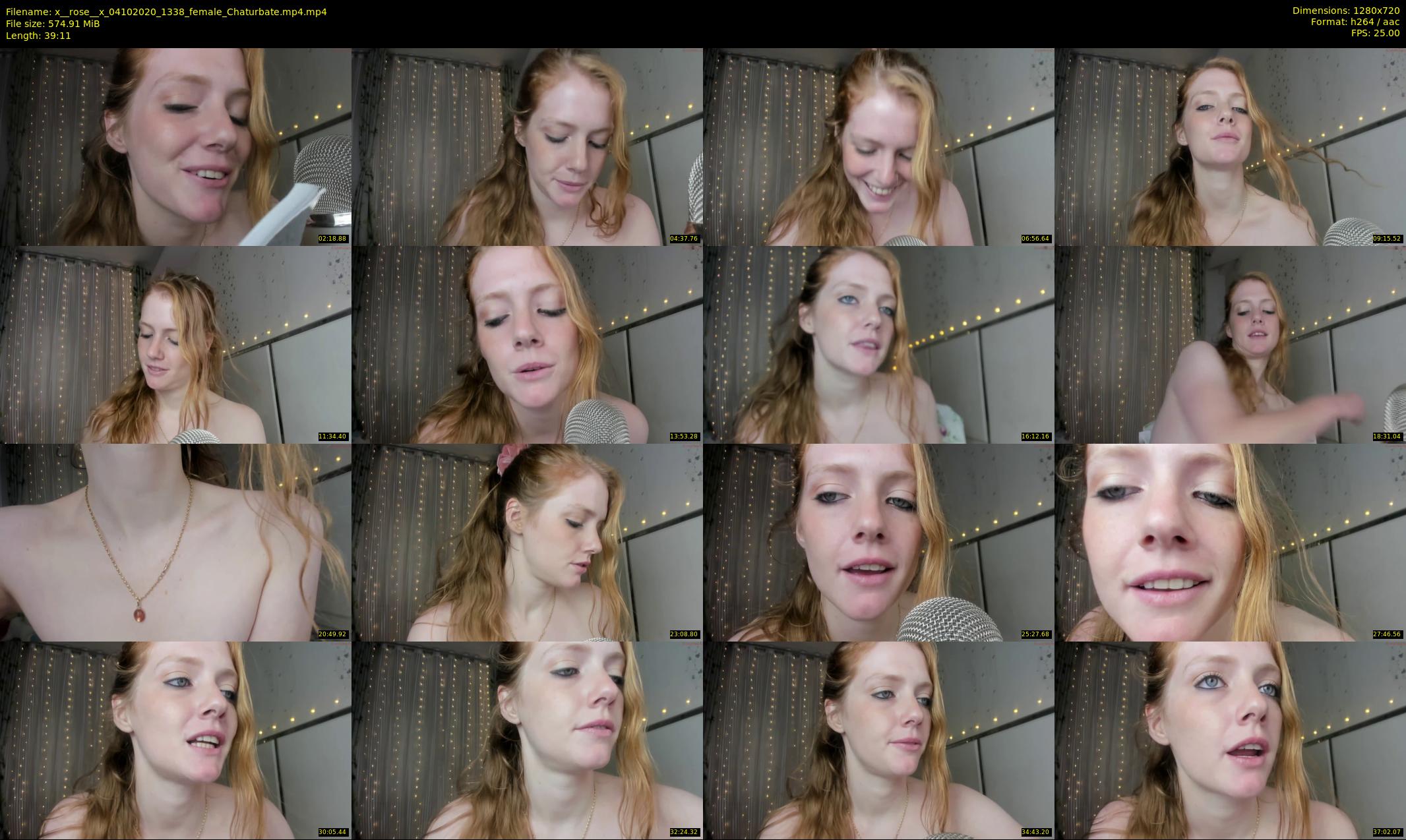 x__rose__x — 40 minute Chaturbate female cam show recording, 720p, Oct 4, 2020
