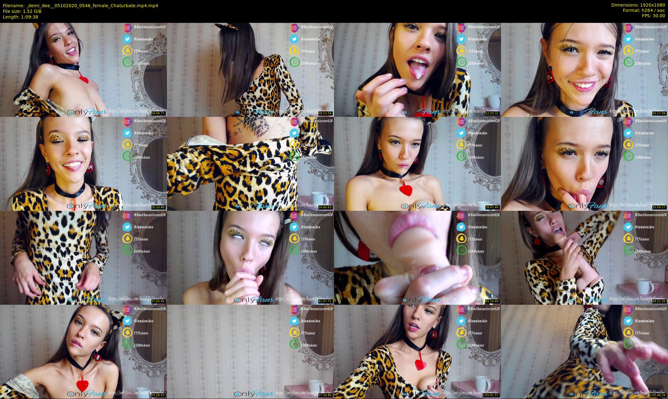 _demi_dee_ — 70 minute Chaturbate female cam show recording, 1080p, Oct 5, 2020