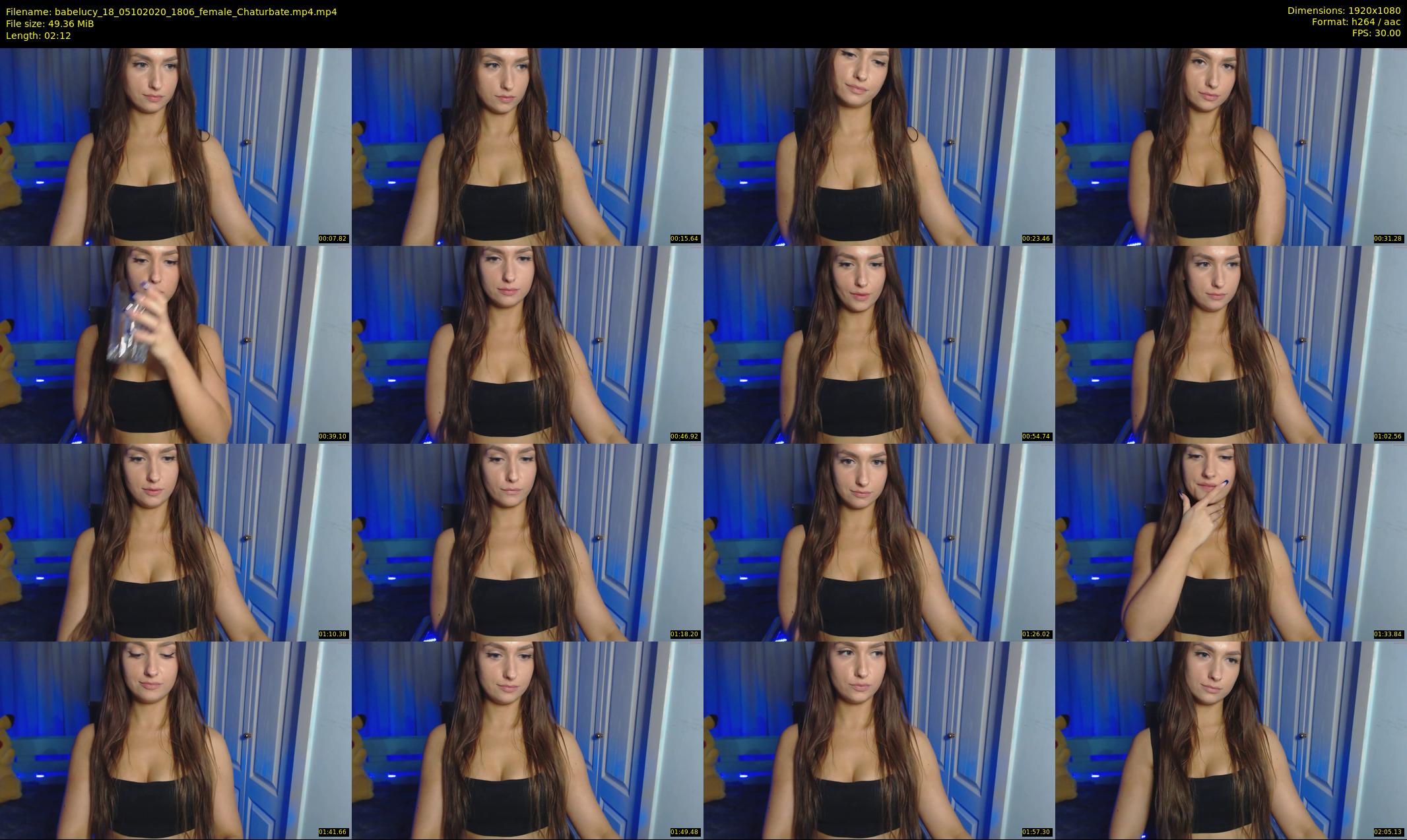 babelucy_18 — 3 minute Chaturbate female cam show recording, 1080p, Oct 5, 2020