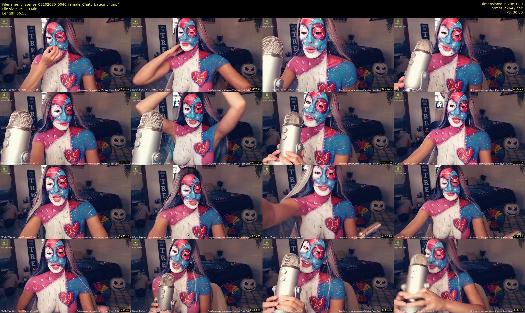 blissense — 7 minute Chaturbate female cam show recording, 1080p, Oct 6, 2020