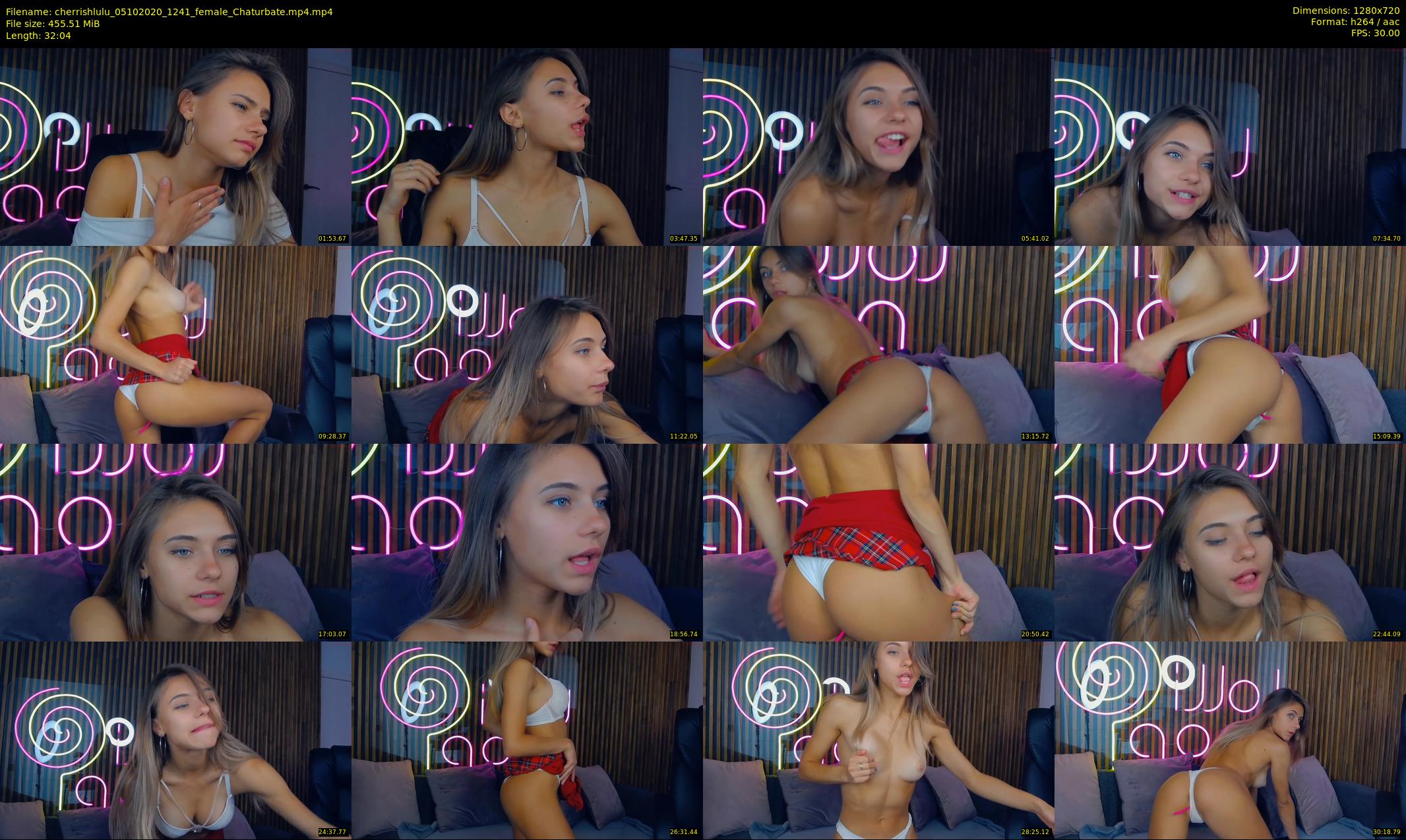 cherrishlulu — 33 minute Chaturbate female cam show recording, 720p, Oct 5, 2020