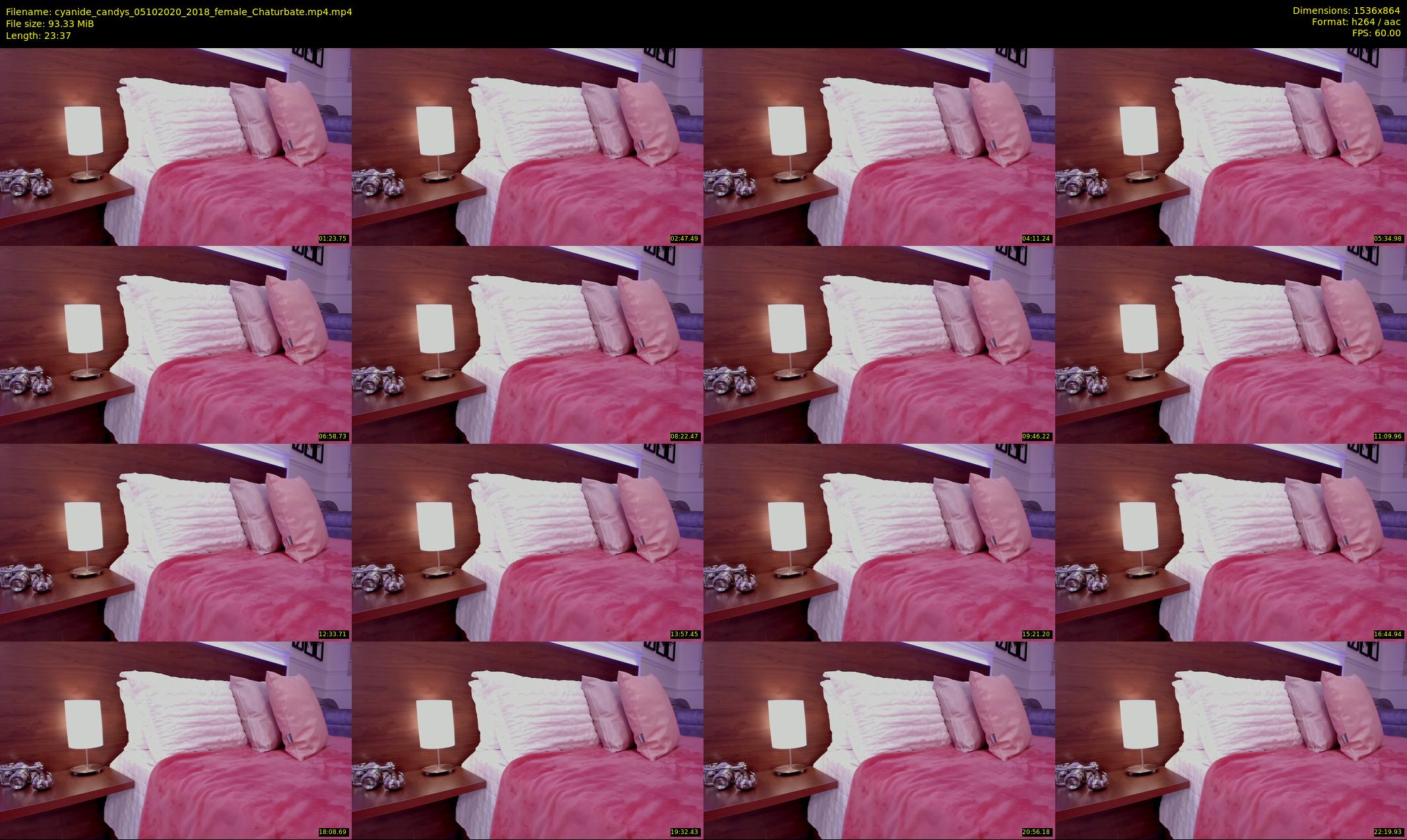 cyanide_candys — 24 minute Chaturbate female cam show recording, 720p, Oct 5, 2020