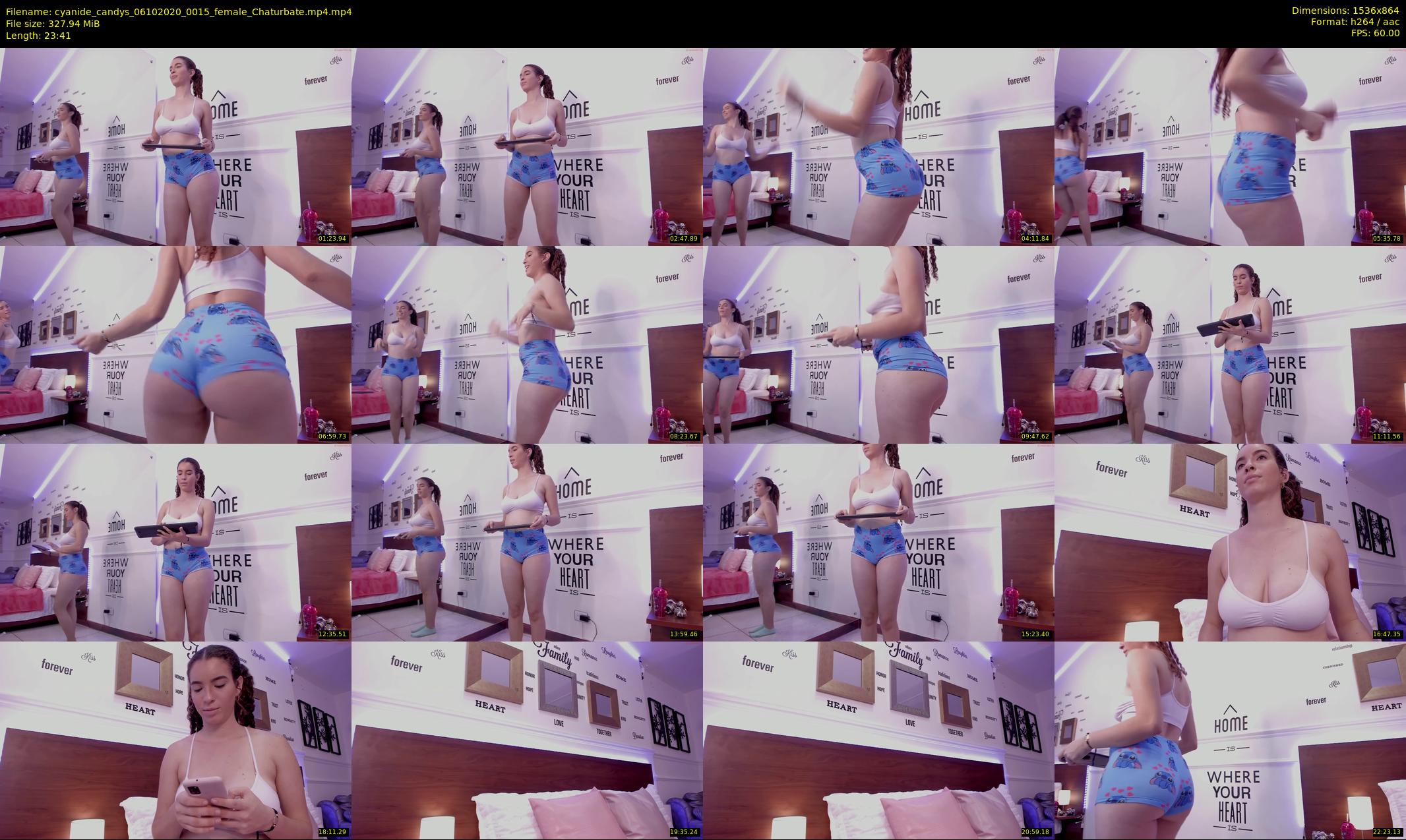 cyanide_candys — 24 minute Chaturbate female cam show recording, 720p, Oct 6, 2020