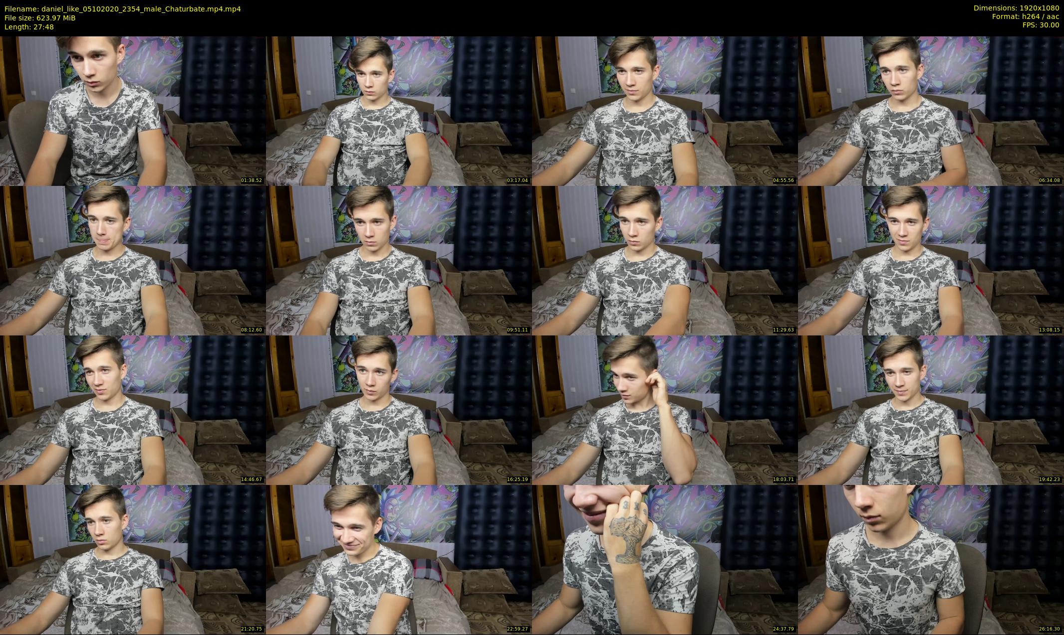 daniel_like — 28 minute Chaturbate male cam show recording, 1080p, Oct 5, 2020