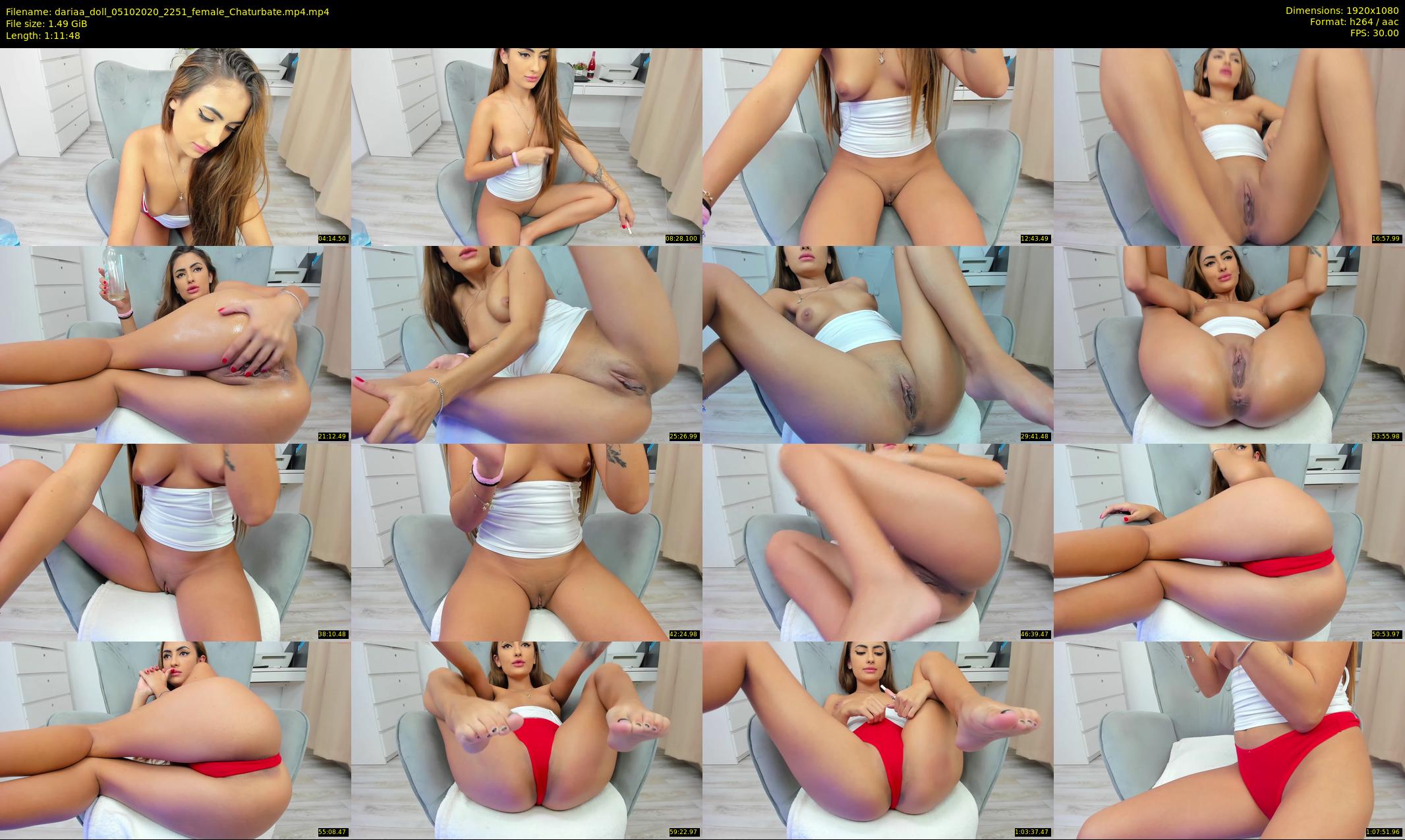 dariaa_doll — 72 minute Chaturbate female cam show recording, 1080p, Oct 5, 2020