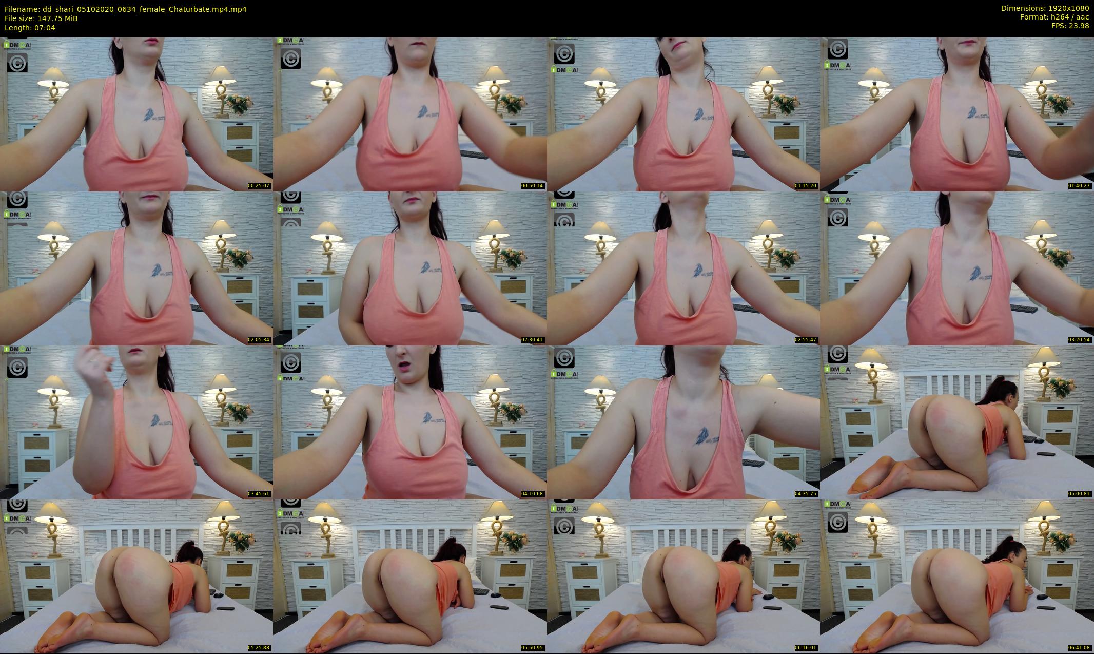 dd_shari — 8 minute Chaturbate female cam show recording, 1080p, Oct 5, 2020