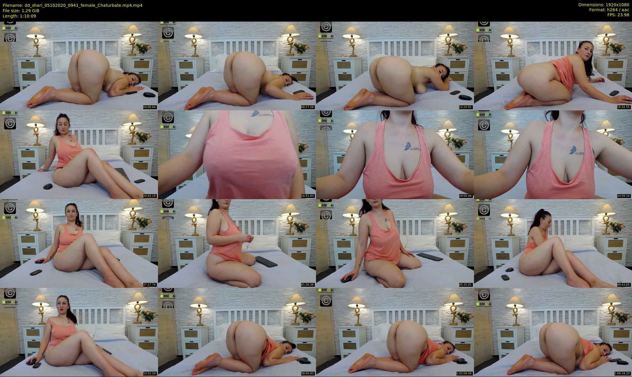 dd_shari — 71 minute Chaturbate female cam show recording, 1080p, Oct 5, 2020