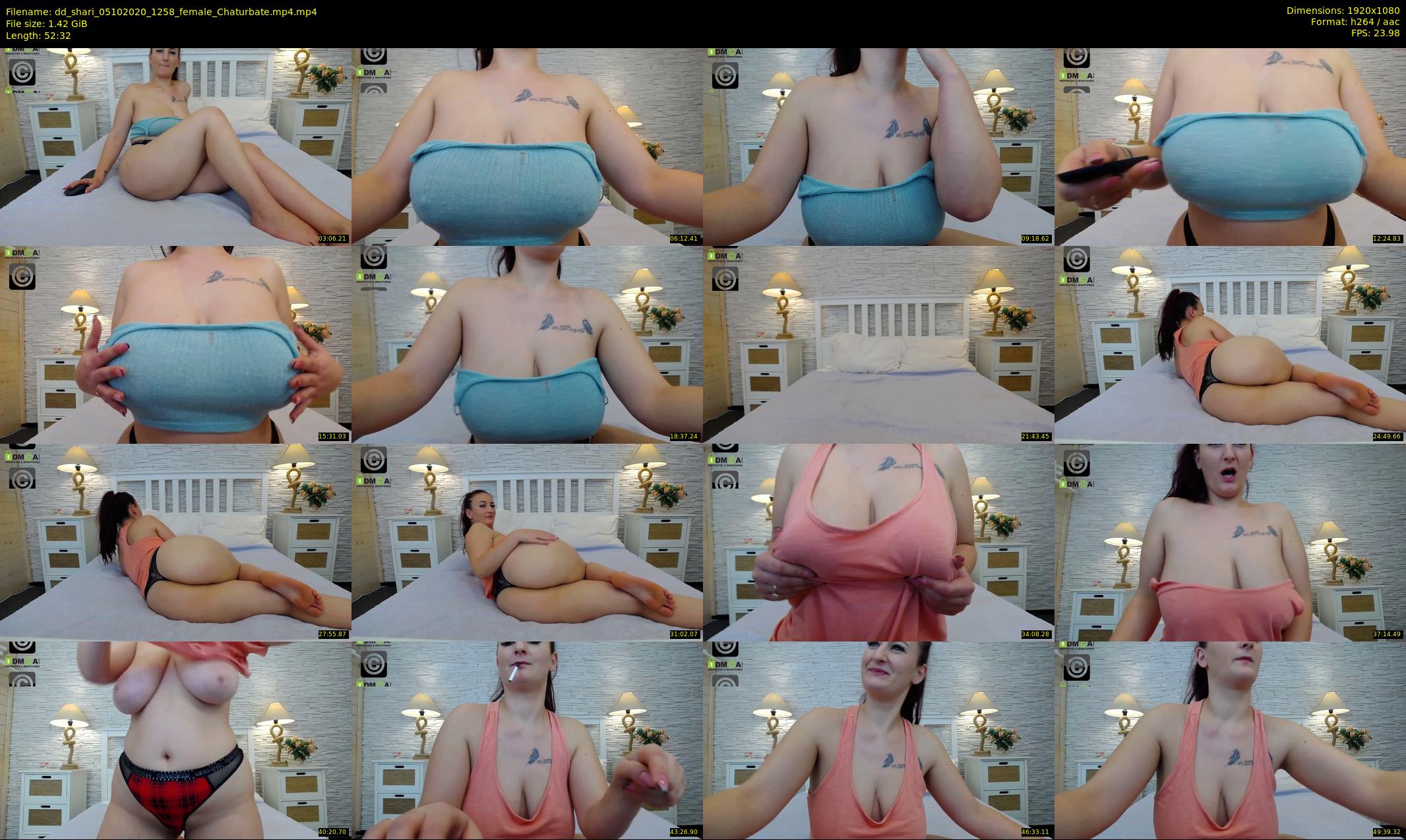 dd_shari — 53 minute Chaturbate female cam show recording, 1080p, Oct 5, 2020