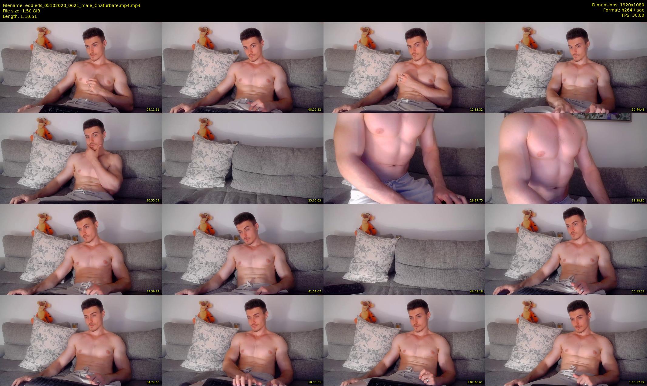 eddieds — 71 minute Chaturbate male cam show recording, 1080p, Oct 5, 2020