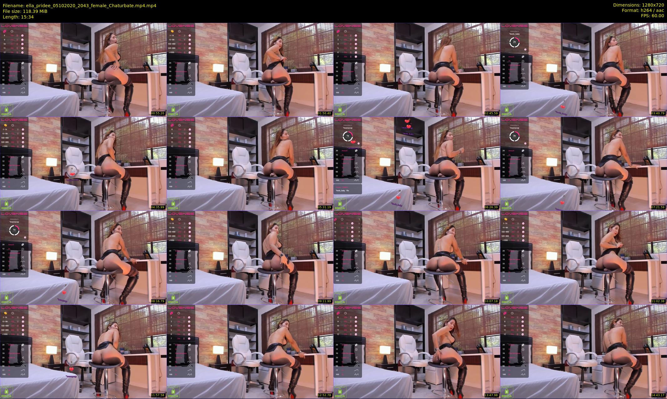 ella_pridee — 16 minute Chaturbate female cam show recording, 720p, Oct 5, 2020
