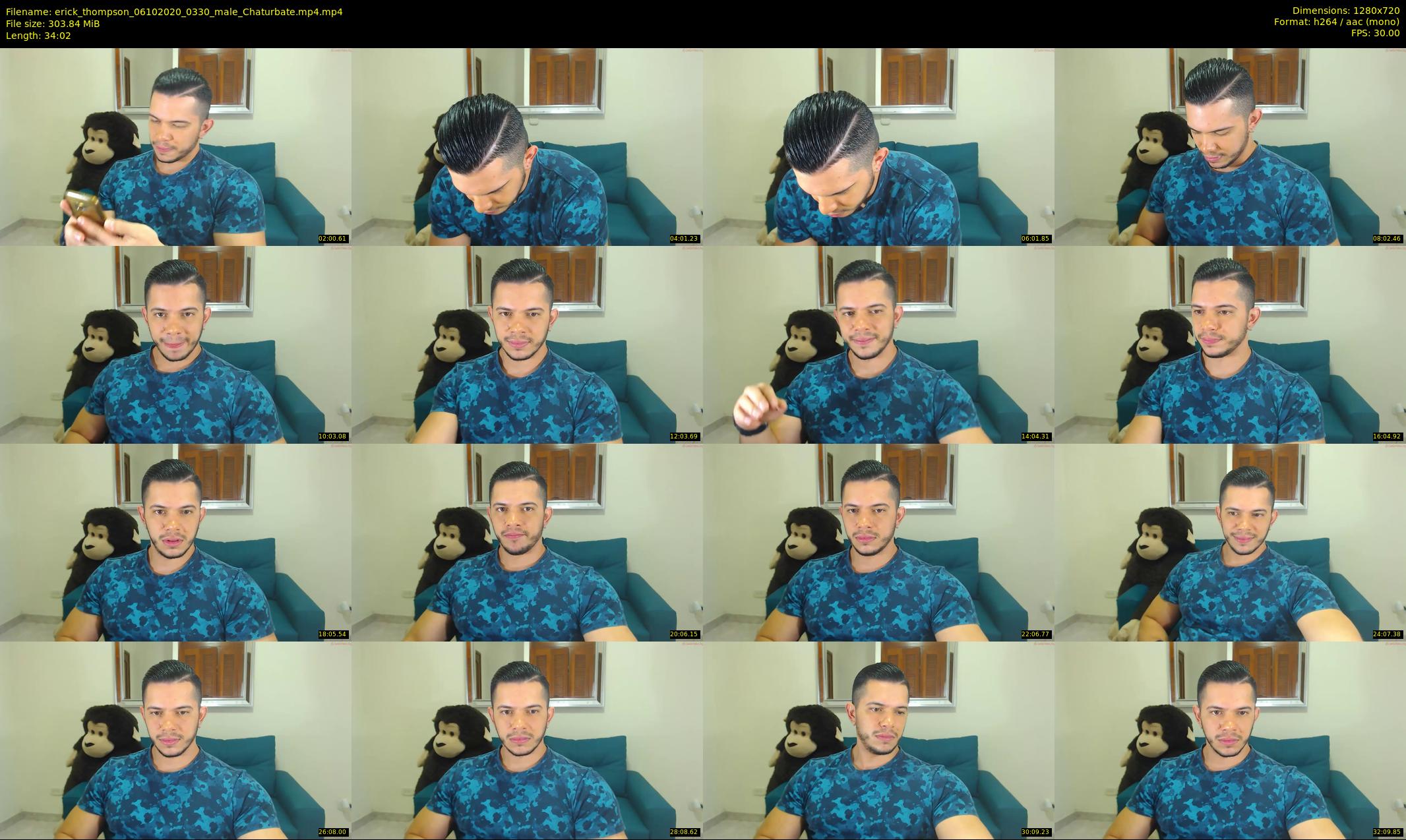 erick_thompson — 35 minute Chaturbate male cam show recording, 720p, Oct 6, 2020