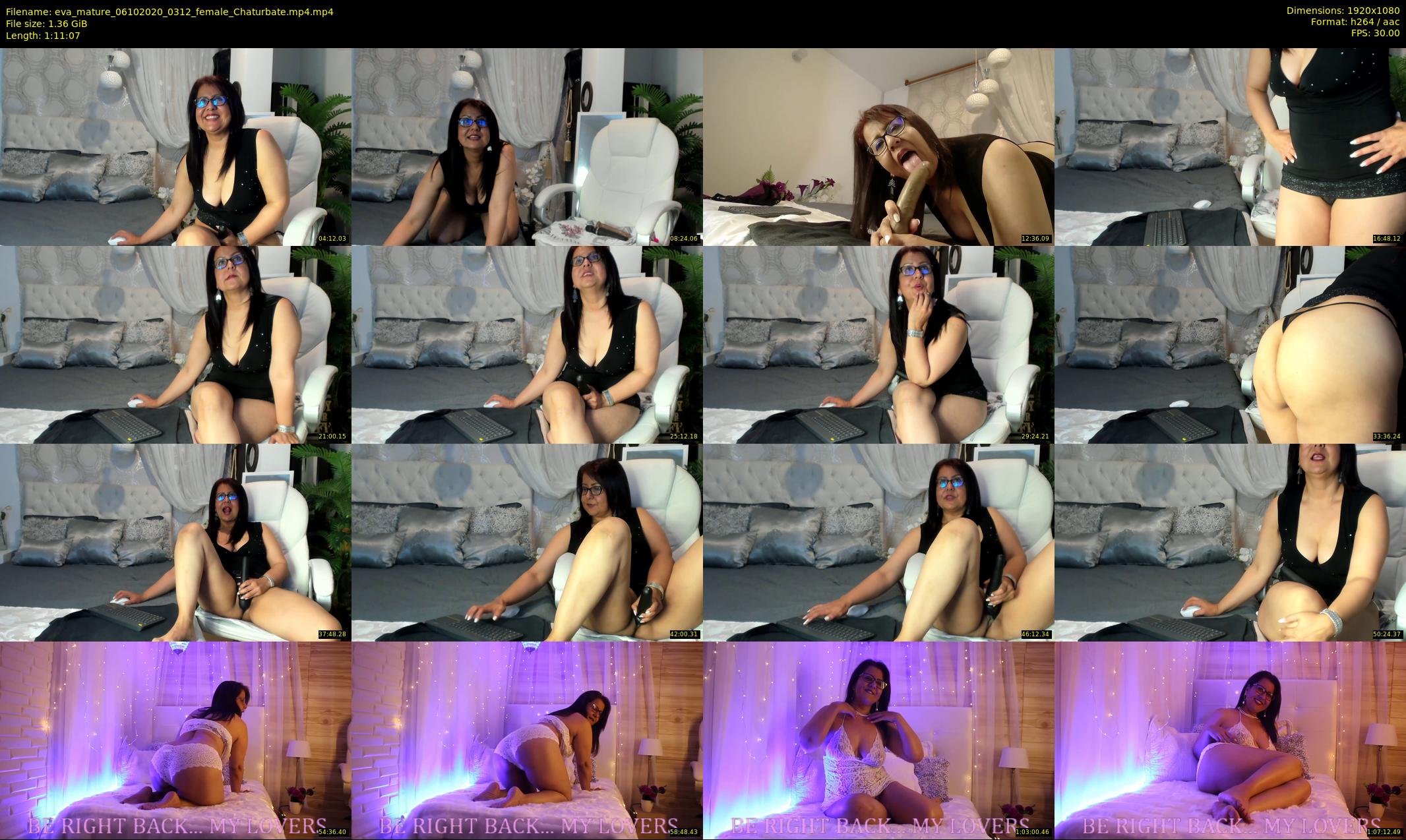 eva_mature — 72 minute Chaturbate female cam show recording, 1080p, Oct 6, 2020