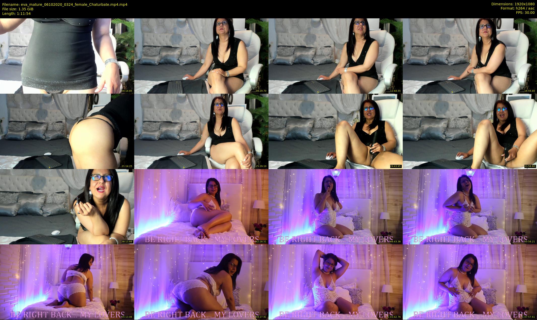eva_mature — 72 minute Chaturbate female cam show recording, 1080p, Oct 6, 2020