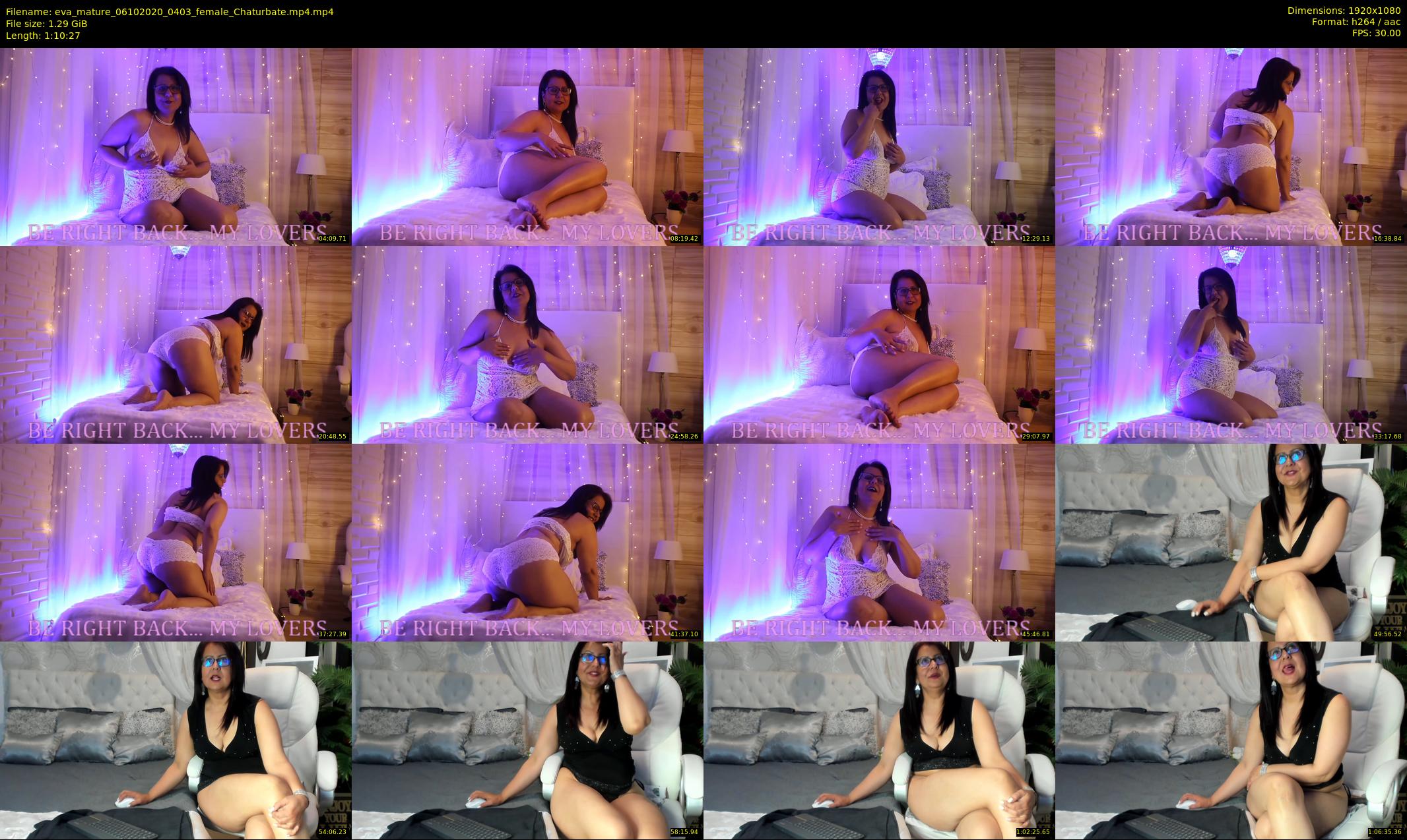eva_mature — 71 minute Chaturbate female cam show recording, 1080p, Oct 6, 2020