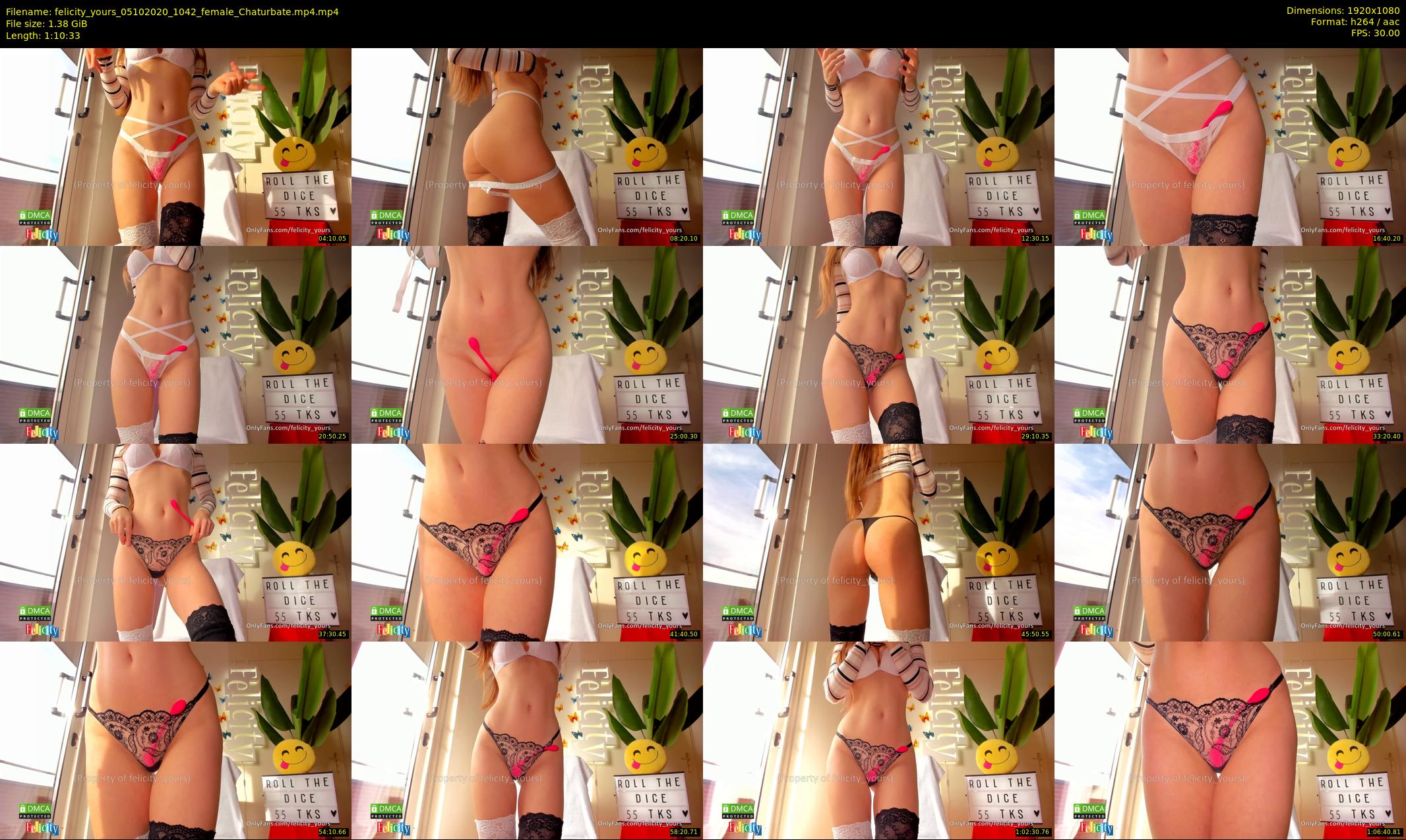 felicity_yours — 71 minute Chaturbate female cam show recording, 1080p, Oct 5, 2020