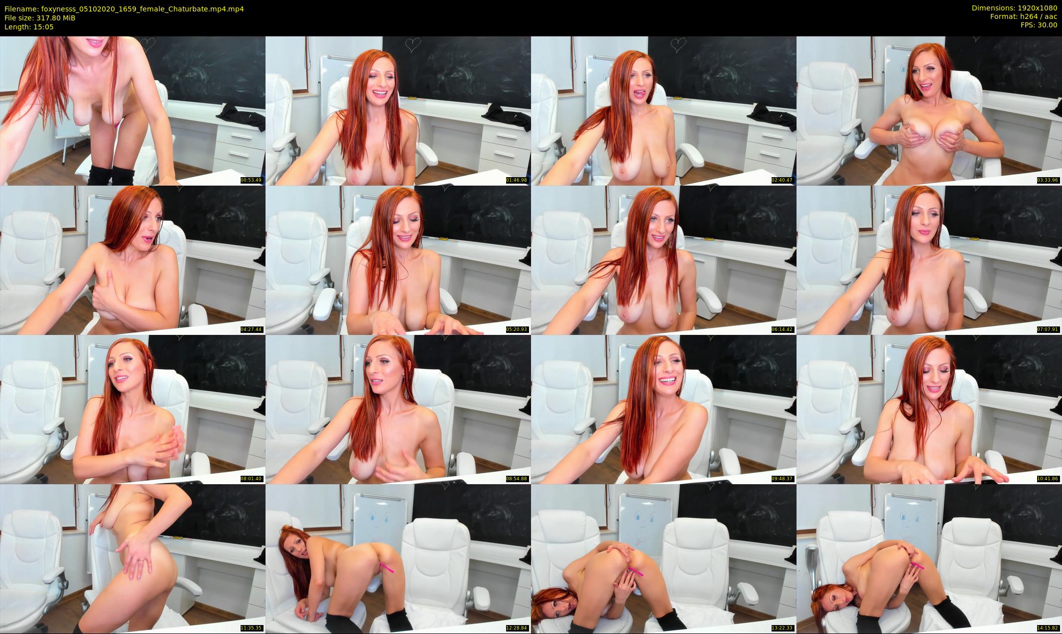 foxynesss — 16 minute Chaturbate female cam show recording, 1080p, Oct 5, 2020