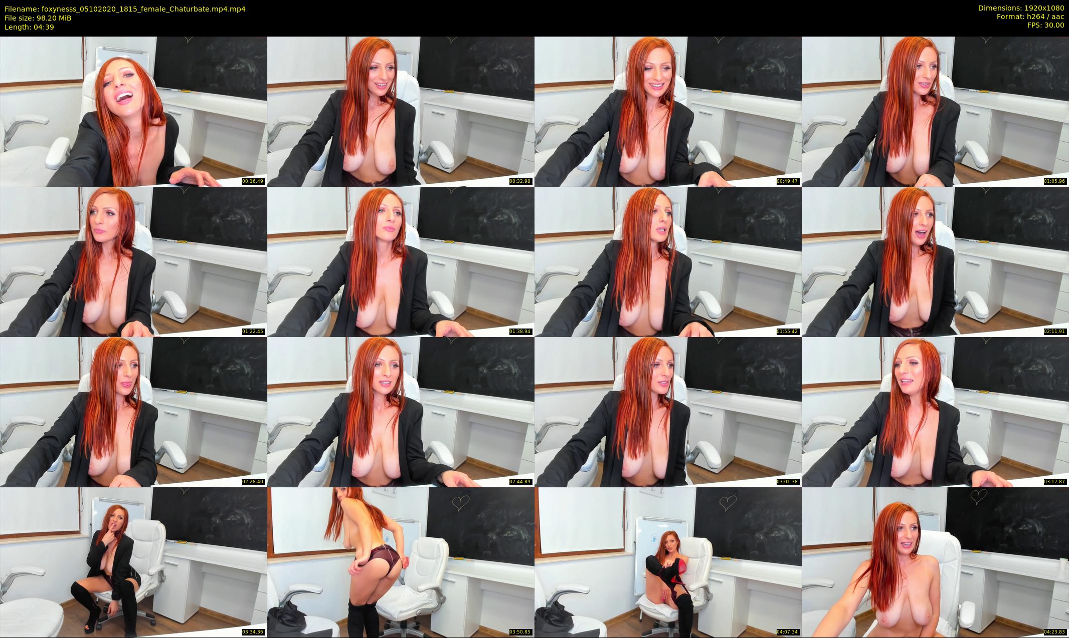 foxynesss — 5 minute Chaturbate female cam show recording, 1080p, Oct 5, 2020