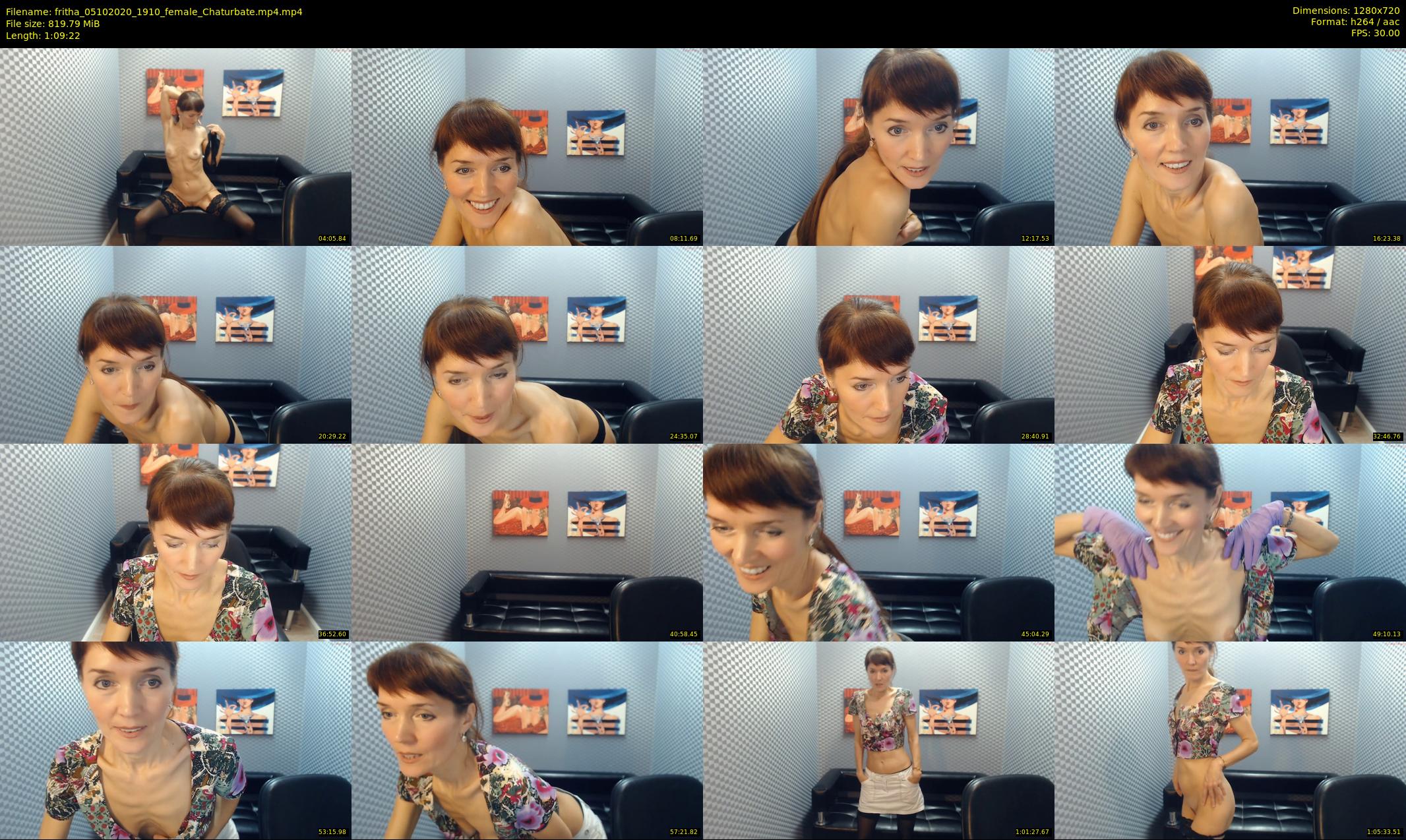 fritha — 70 minute Chaturbate female cam show recording, 720p, Oct 5, 2020