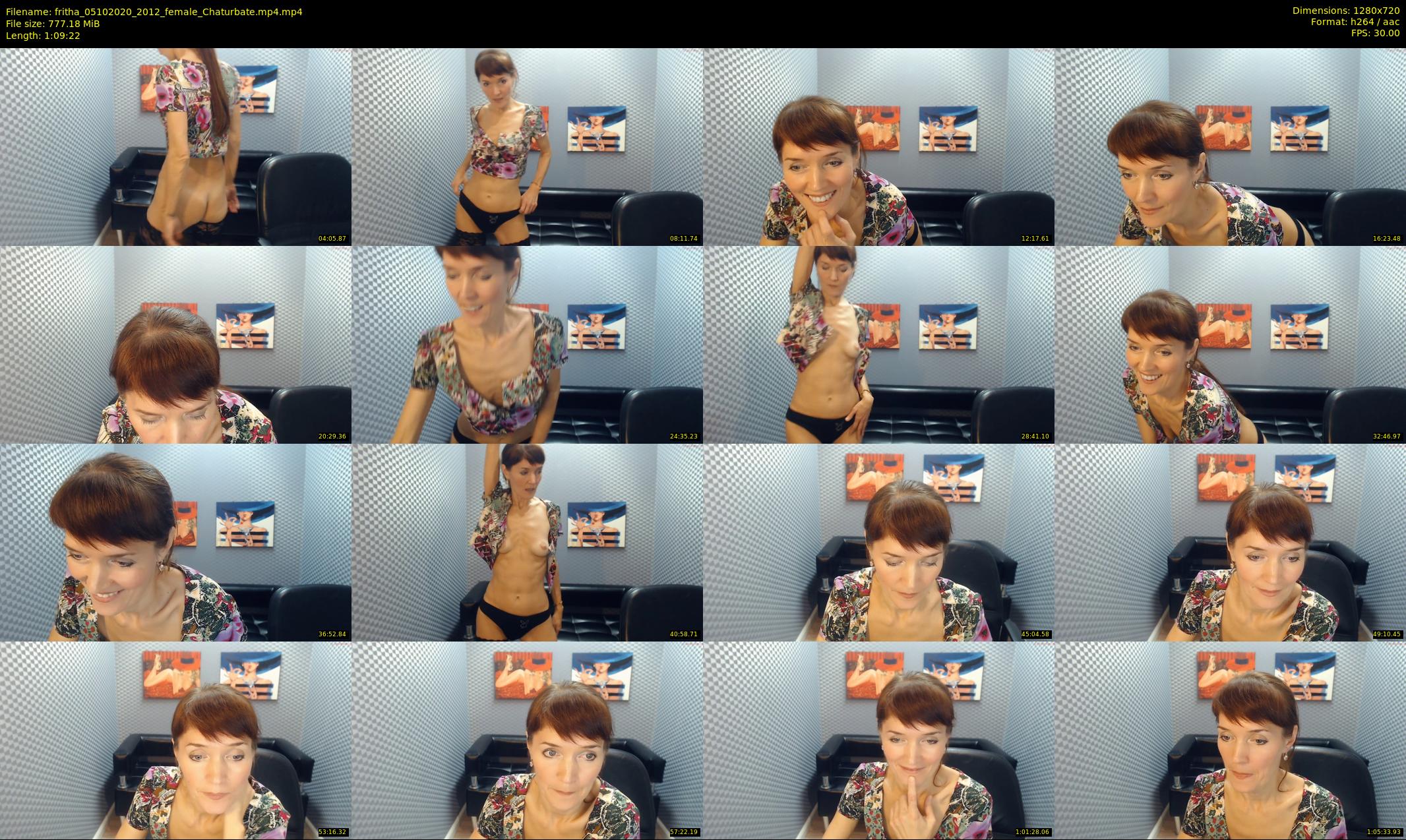 fritha — 70 minute Chaturbate female cam show recording, 720p, Oct 5, 2020