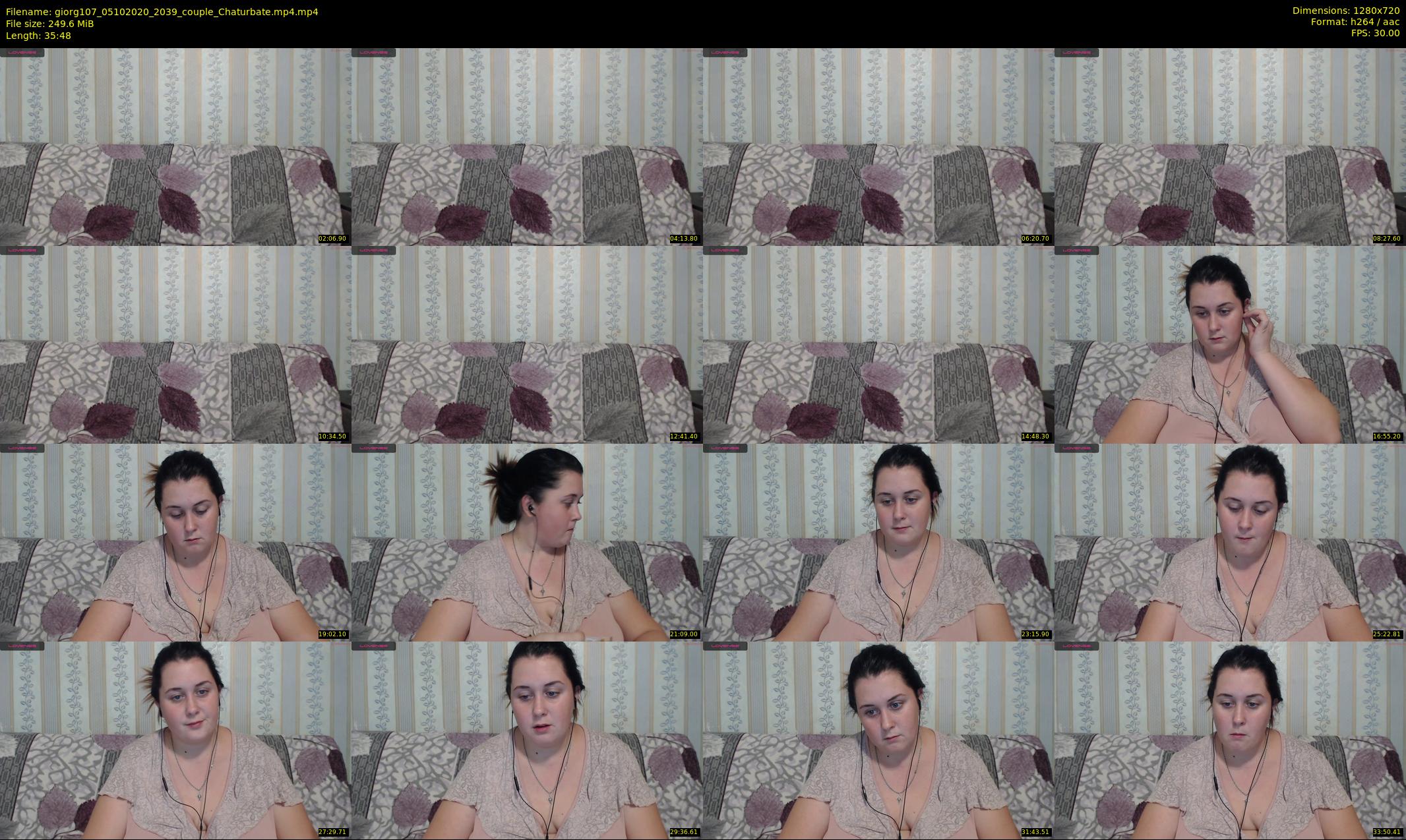 giorg107 — 36 minute Chaturbate couple cam show recording, 720p, Oct 5, 2020