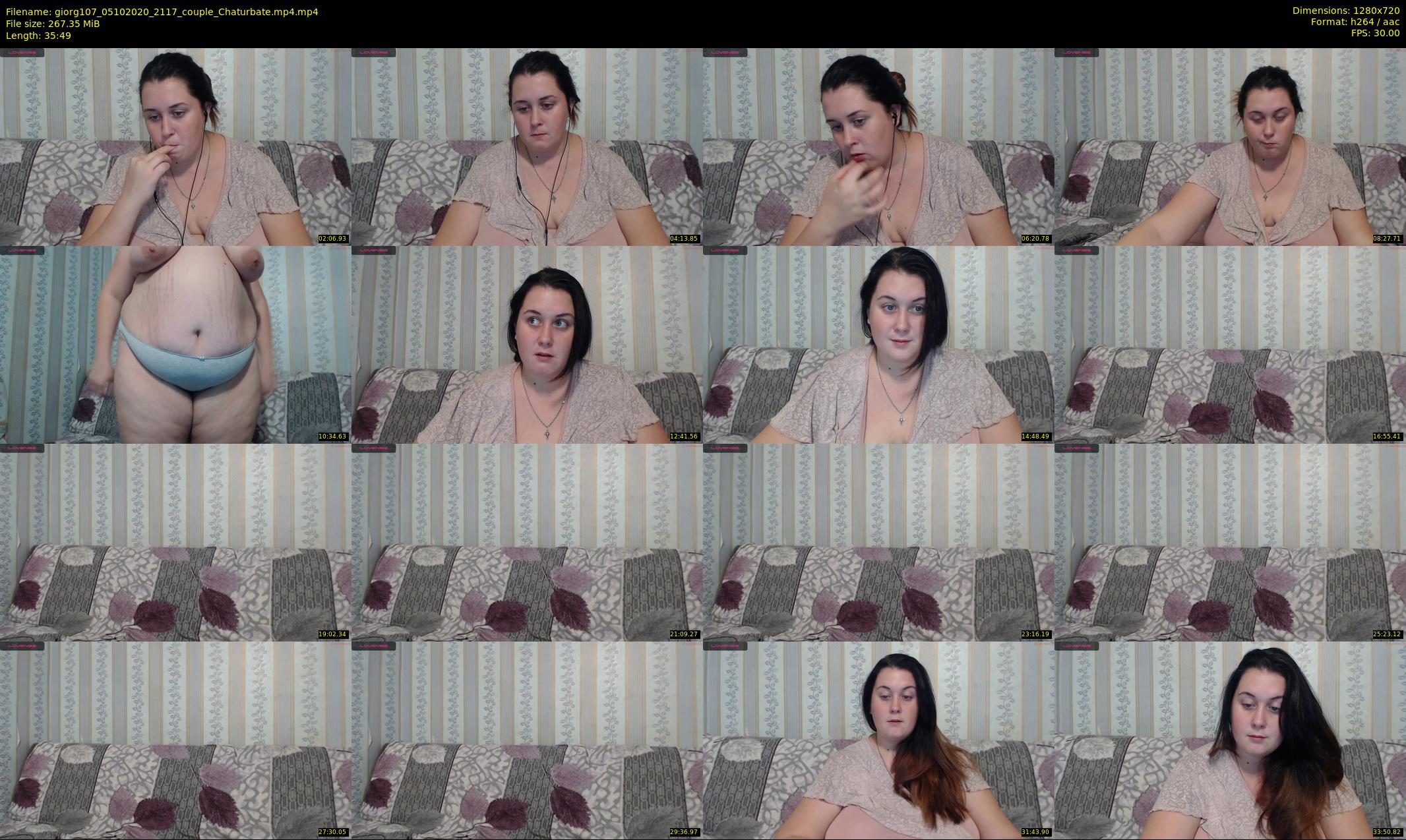 giorg107 — 36 minute Chaturbate couple cam show recording, 720p, Oct 5, 2020