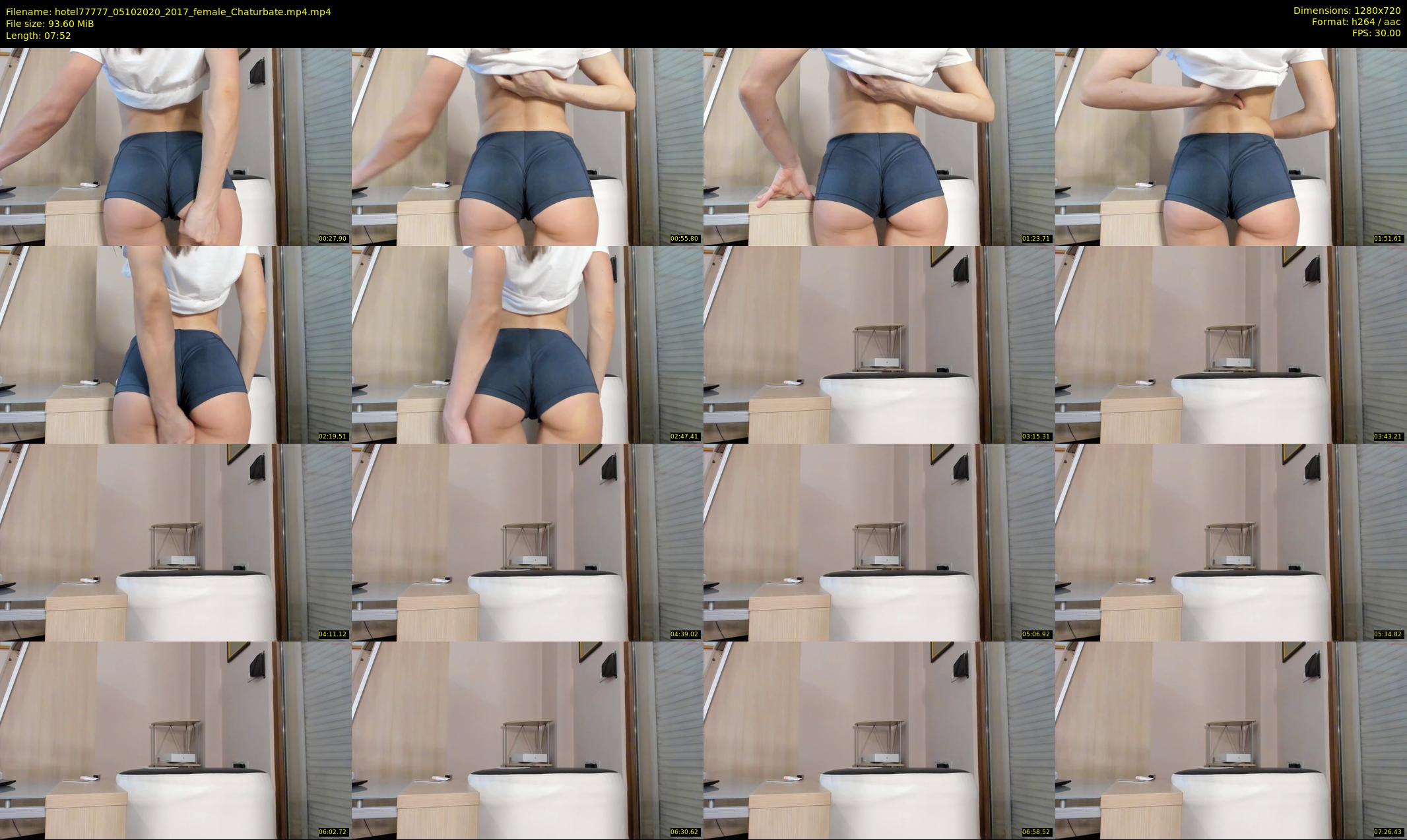hotel77777 — 8 minute Chaturbate female cam show recording, 720p, Oct 5, 2020