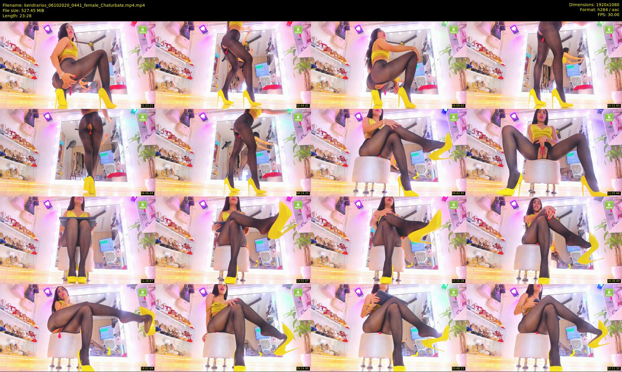 kendrarios — 24 minute Chaturbate female cam show recording, 1080p, Oct 6, 2020
