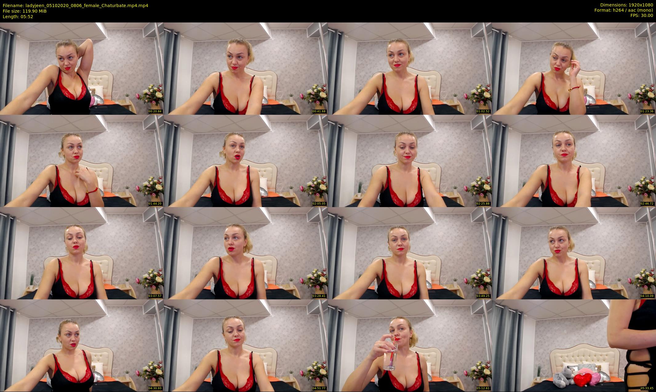 ladyjeen — 6 minute Chaturbate female cam show recording, 1080p, Oct 5, 2020