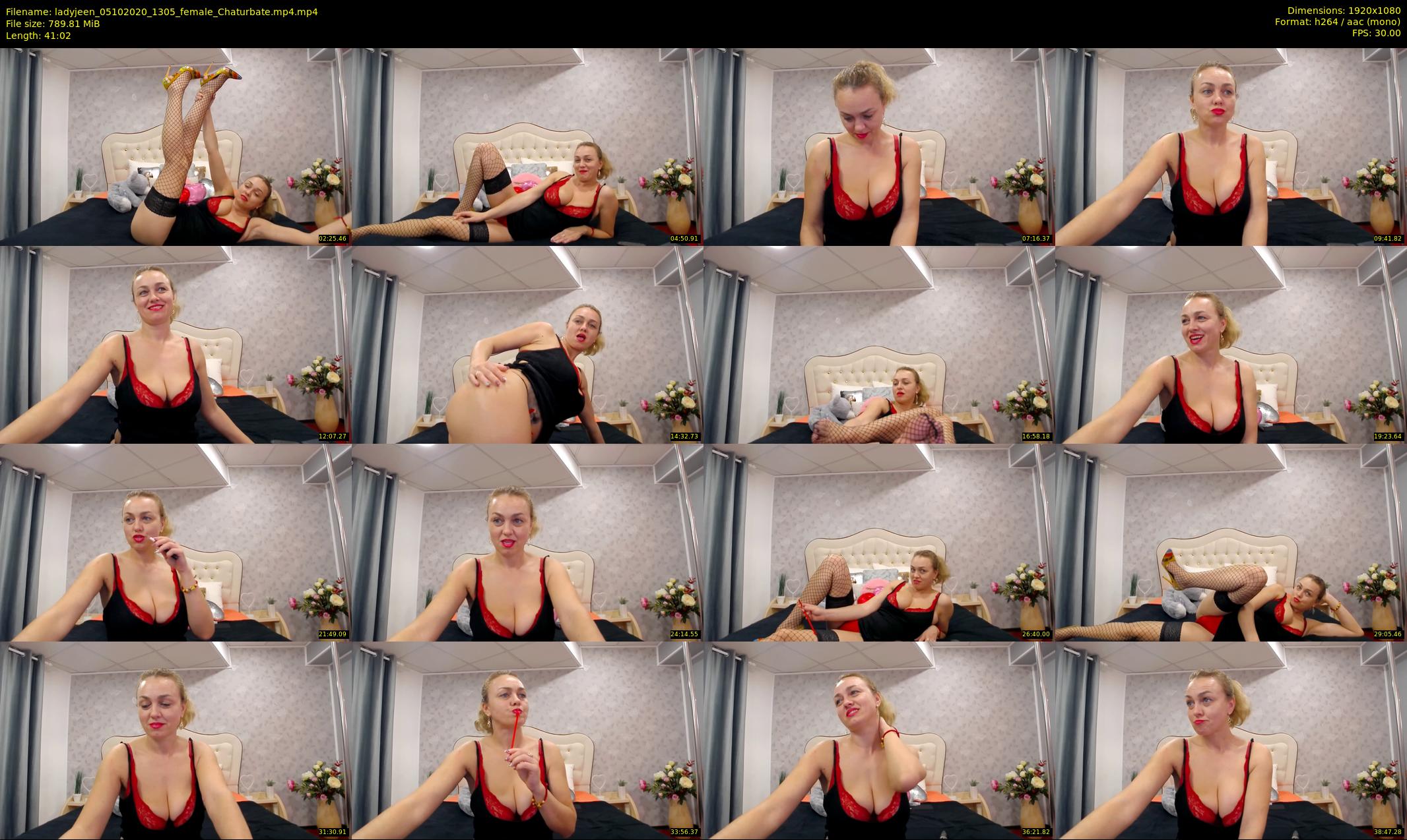 ladyjeen — 42 minute Chaturbate female cam show recording, 1080p, Oct 5, 2020