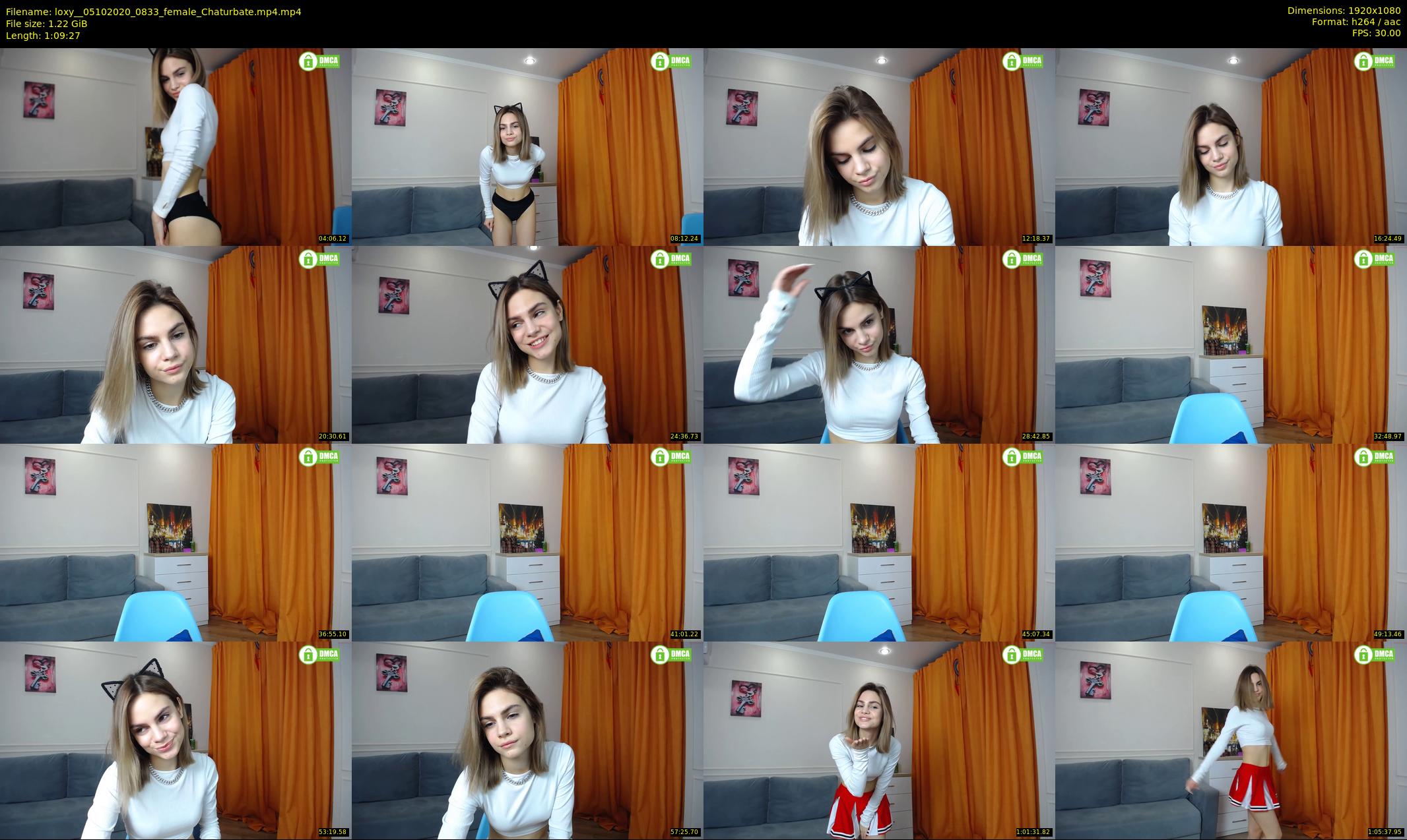 loxy_ — 70 minute Chaturbate female cam show recording, 1080p, Oct 5, 2020