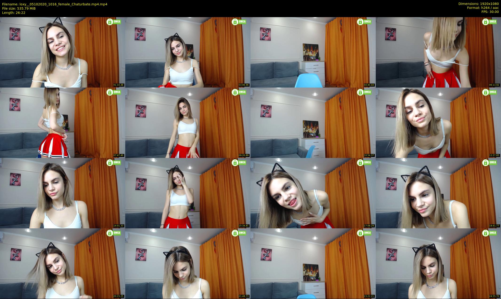 loxy_ — 27 minute Chaturbate female cam show recording, 1080p, Oct 5, 2020