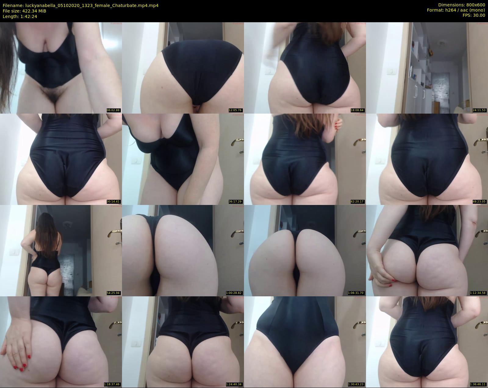 luckyanabella — 103 minute Chaturbate female cam show recording, 480p, Oct 5, 2020