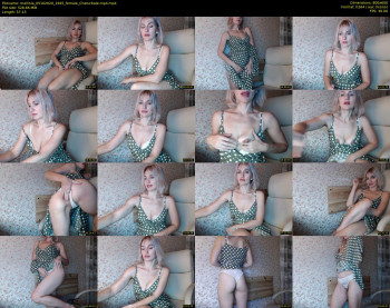 mallinia — 58 minute Chaturbate female cam show recording, 480p, Oct 5, 2020