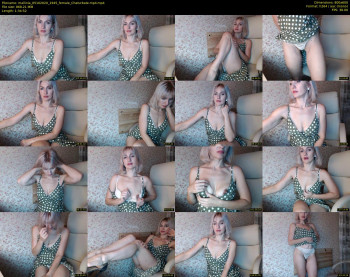 mallinia — 95 minute Chaturbate female cam show recording, 480p, Oct 5, 2020