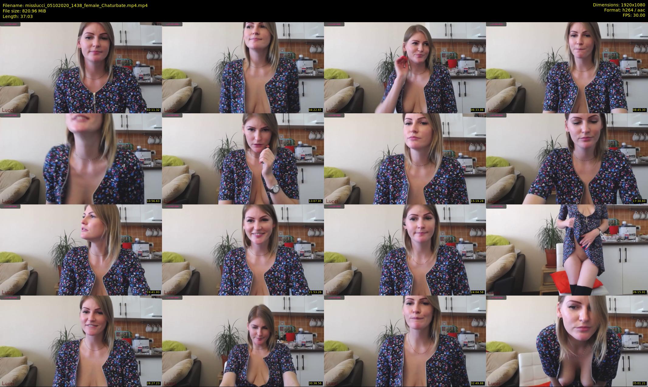 misslucci — 38 minute Chaturbate female cam show recording, 1080p, Oct 5, 2020