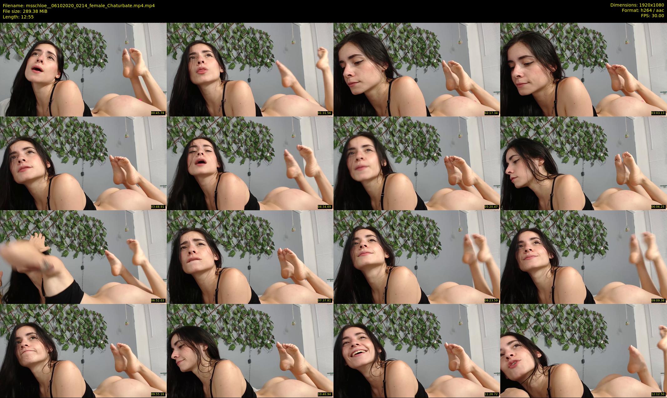 msschloe_ — 13 minute Chaturbate female cam show recording, 1080p, Oct 6, 2020