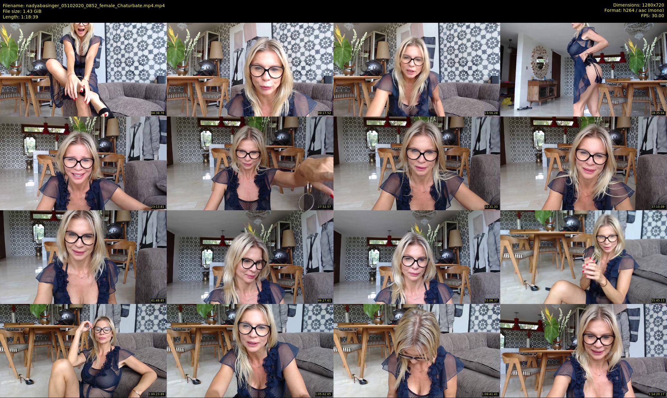nadyabasinger — 79 minute Chaturbate female cam show recording, 720p, Oct 5, 2020