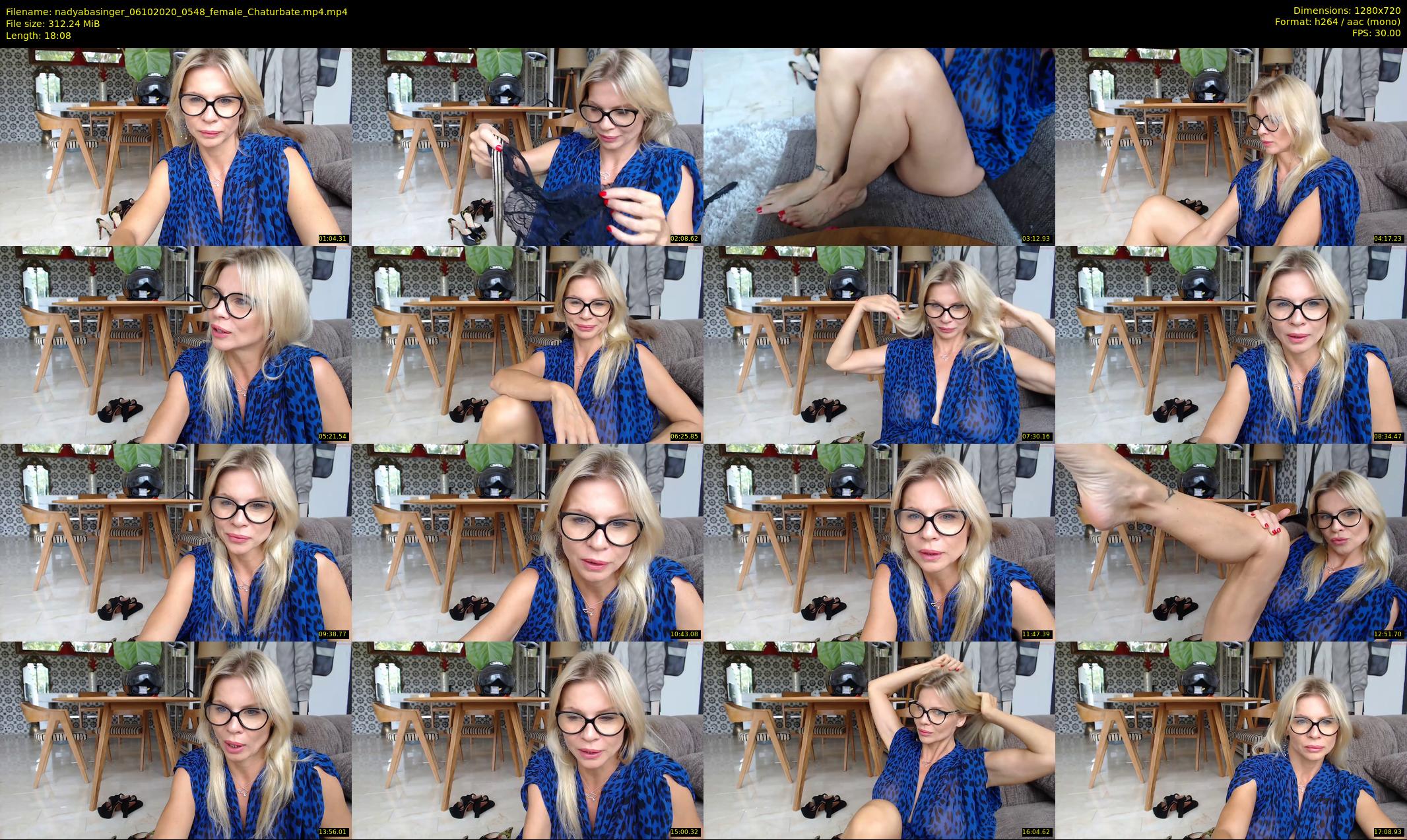 nadyabasinger — 19 minute Chaturbate female cam show recording, 720p, Oct 6, 2020
