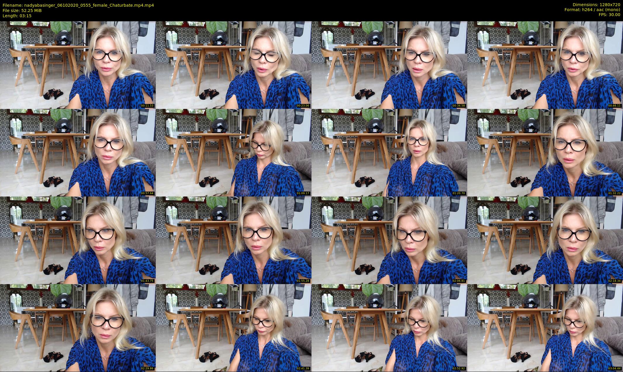 nadyabasinger — 4 minute Chaturbate female cam show recording, 720p, Oct 6, 2020