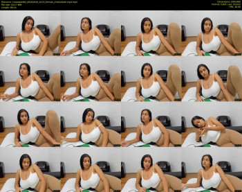 rosasweet02 — 9 minute Chaturbate female cam show recording, 480p, Oct 6, 2020