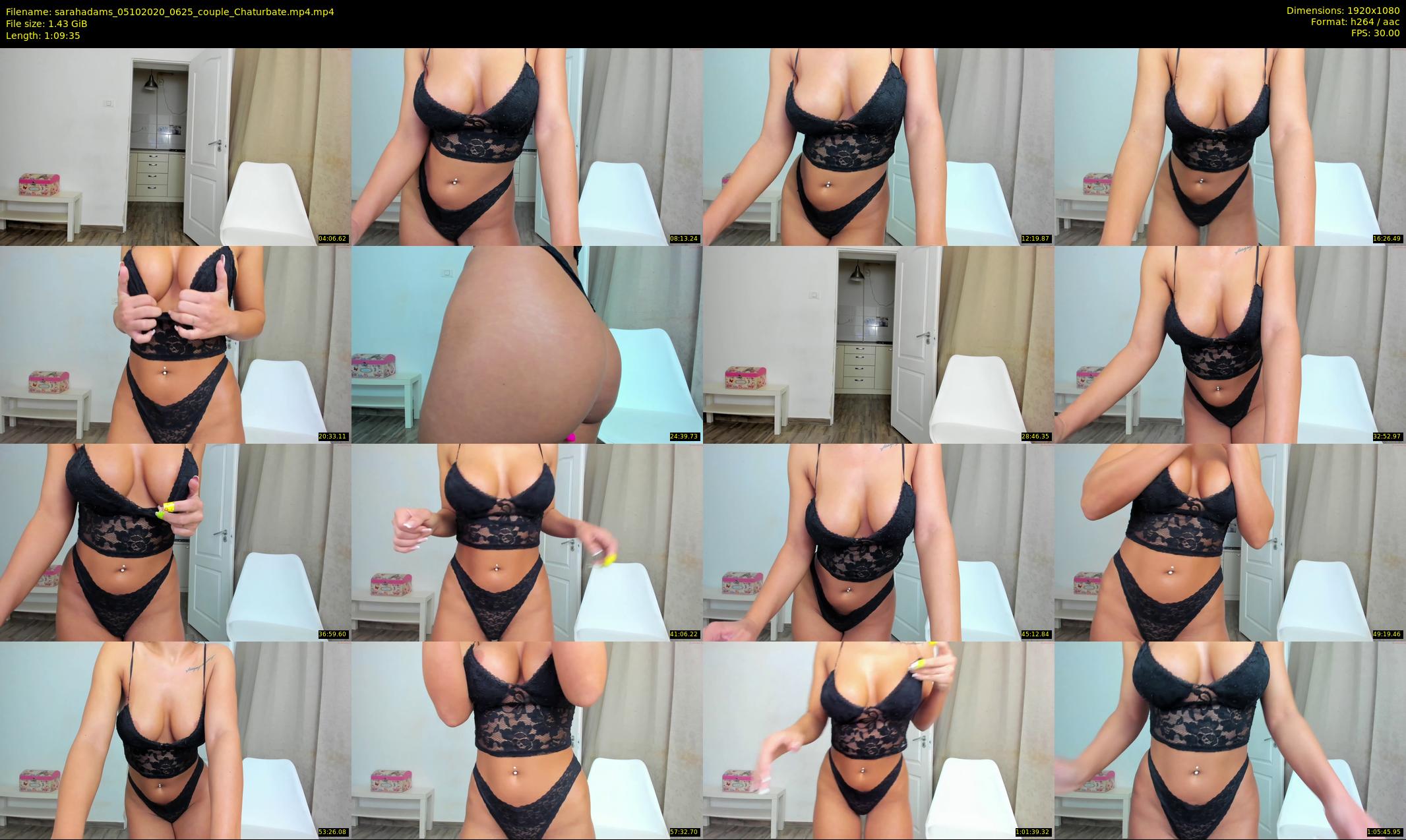 sarahadams — 70 minute Chaturbate female cam show recording, 1080p, Oct 5, 2020