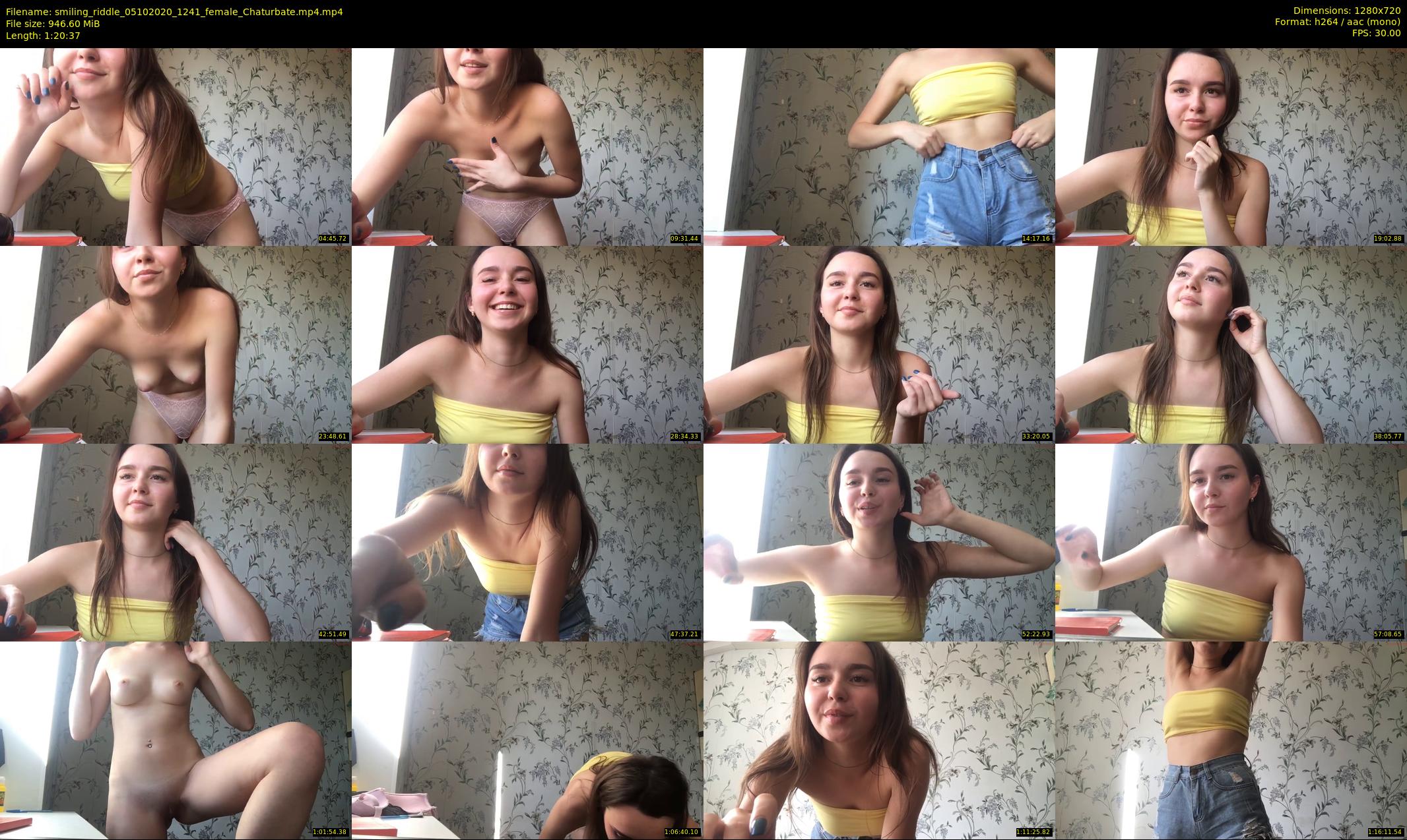 smiling_riddle — 81 minute Chaturbate female cam show recording, 720p, Oct 5, 2020